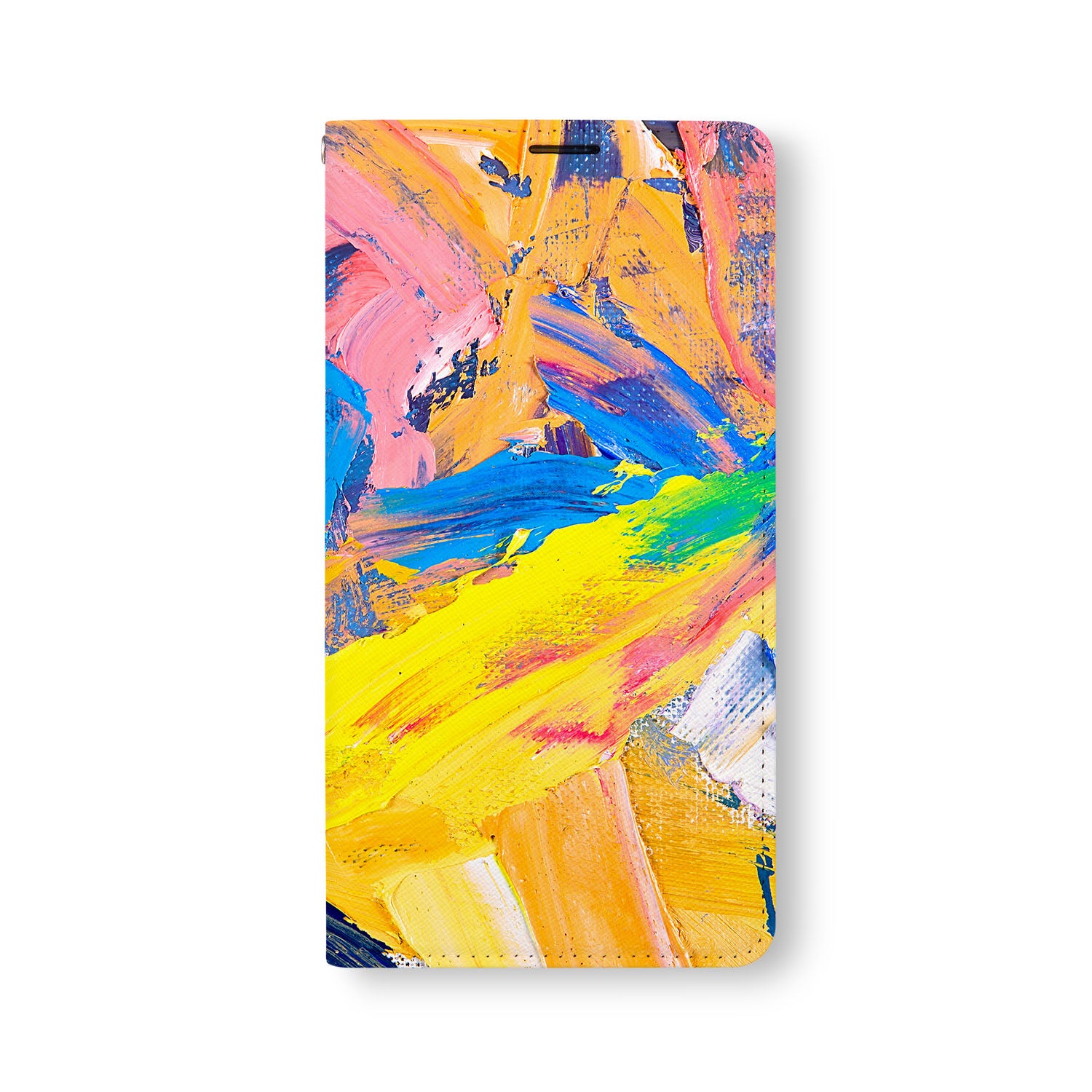 Samsung Wallet Case with Abstract Painting Design - Slim Protective Cover for Galaxy Phones | Perfect for Everyday Use, Travel & Business