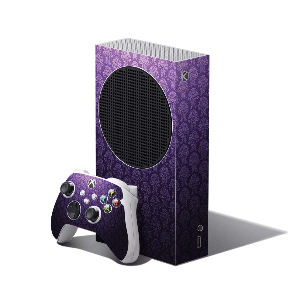 MightySkins Antique Purple Vinyl Decal Wrap Cover for Xbox Series S Bundle - Protective, Durable Skin with Easy Application | Made in USA | Perfect for Gaming Setups & Custom Console Protection