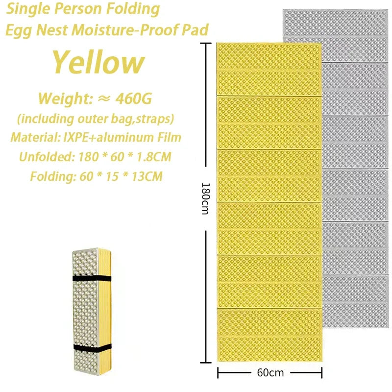 Waterproof Foam Sitting Pad - Lightweight & Portable Outdoor Cushion for Camping, Hiking, Picnics, Beach, and Sports Events