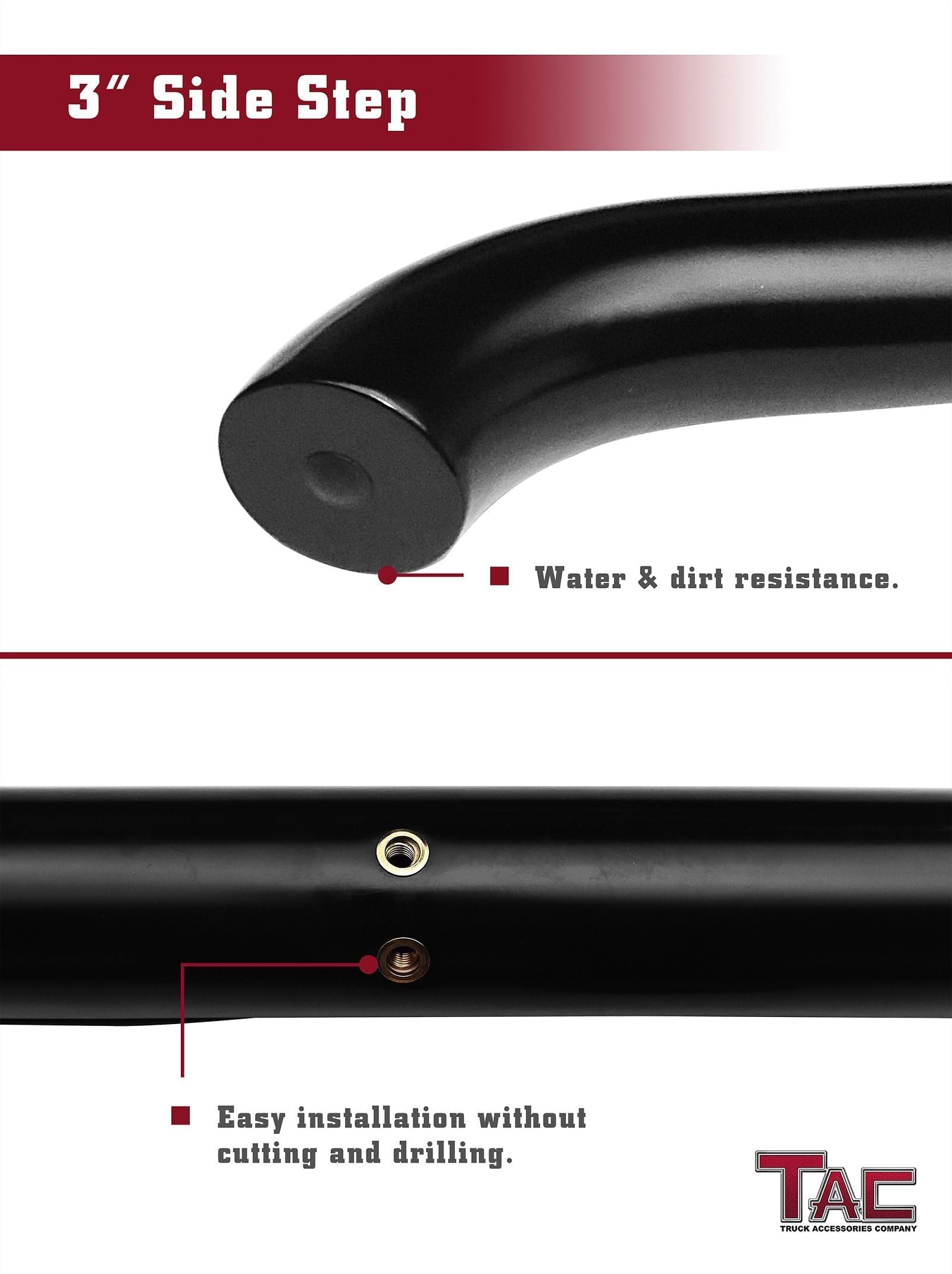 Nissan Frontier King Cab & Suzuki Equator Side Steps | 2005-2025 Compatible 3