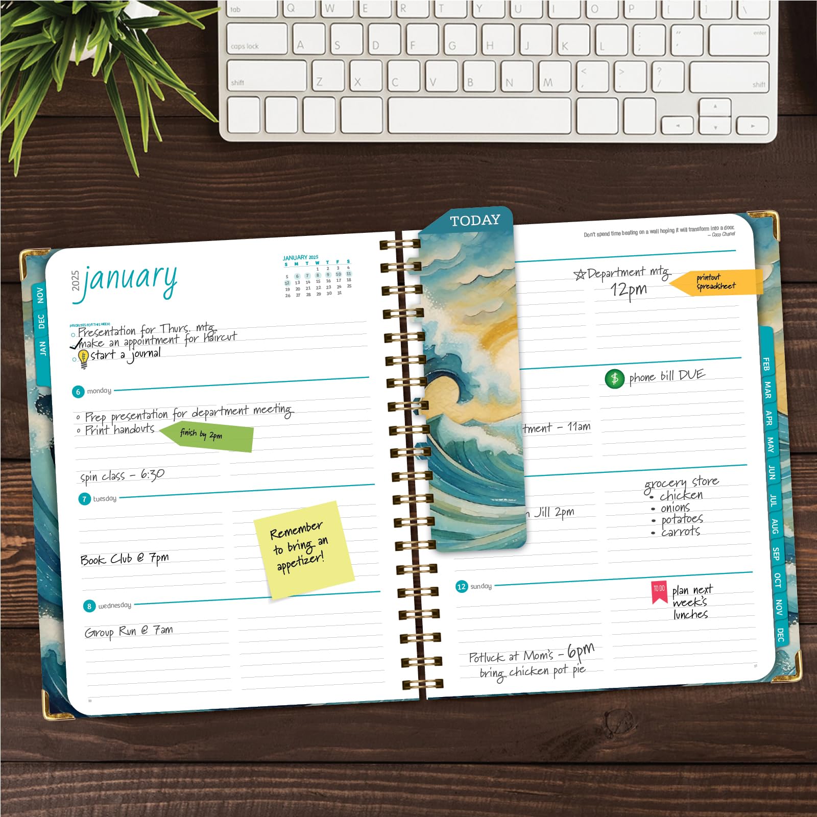 2025 Hardcover Planner 8.5