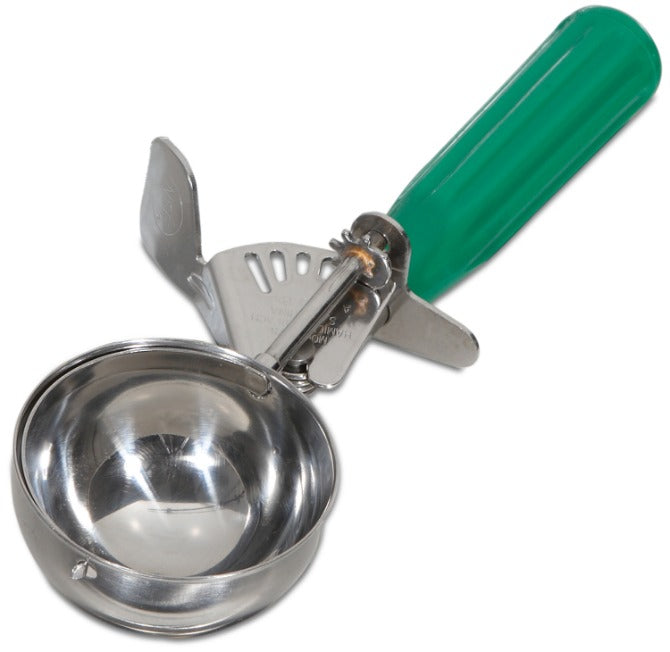 Commercial Disher Scoop - Stainless Steel Ice Cream & Cookie Dough Scoop for Professional Kitchens, Bakeries & Home Use – Perfect for Portioning, Serving & Scooping Ice Cream, Cookie Dough, Mashed Potatoes & More