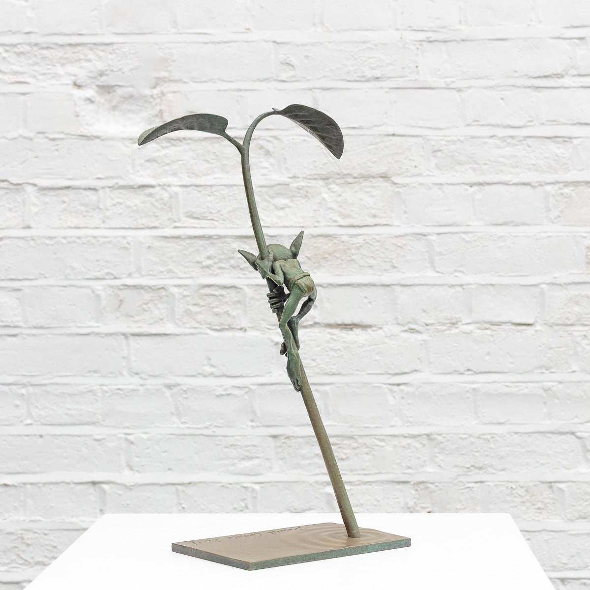 Amazon Goblin Bronze Sculpture (Small Edition) - Handcrafted Home Decor, Office Desk Art & Fantasy Collectible Gift