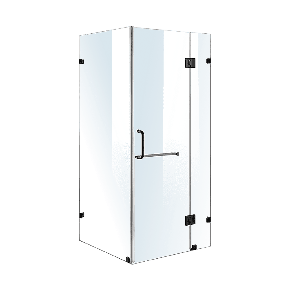 10mm Frameless Glass Shower Screen 1100 x 900mm - Modern Bathroom Enclosure by Della Francesca | Perfect for Walk-in Showers and Bathroom Renovations