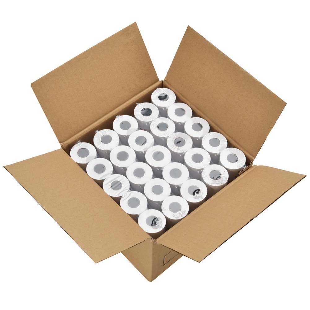 MFLABEL 50 Rolls Thermal Receipt Paper Rolls 3-1/8