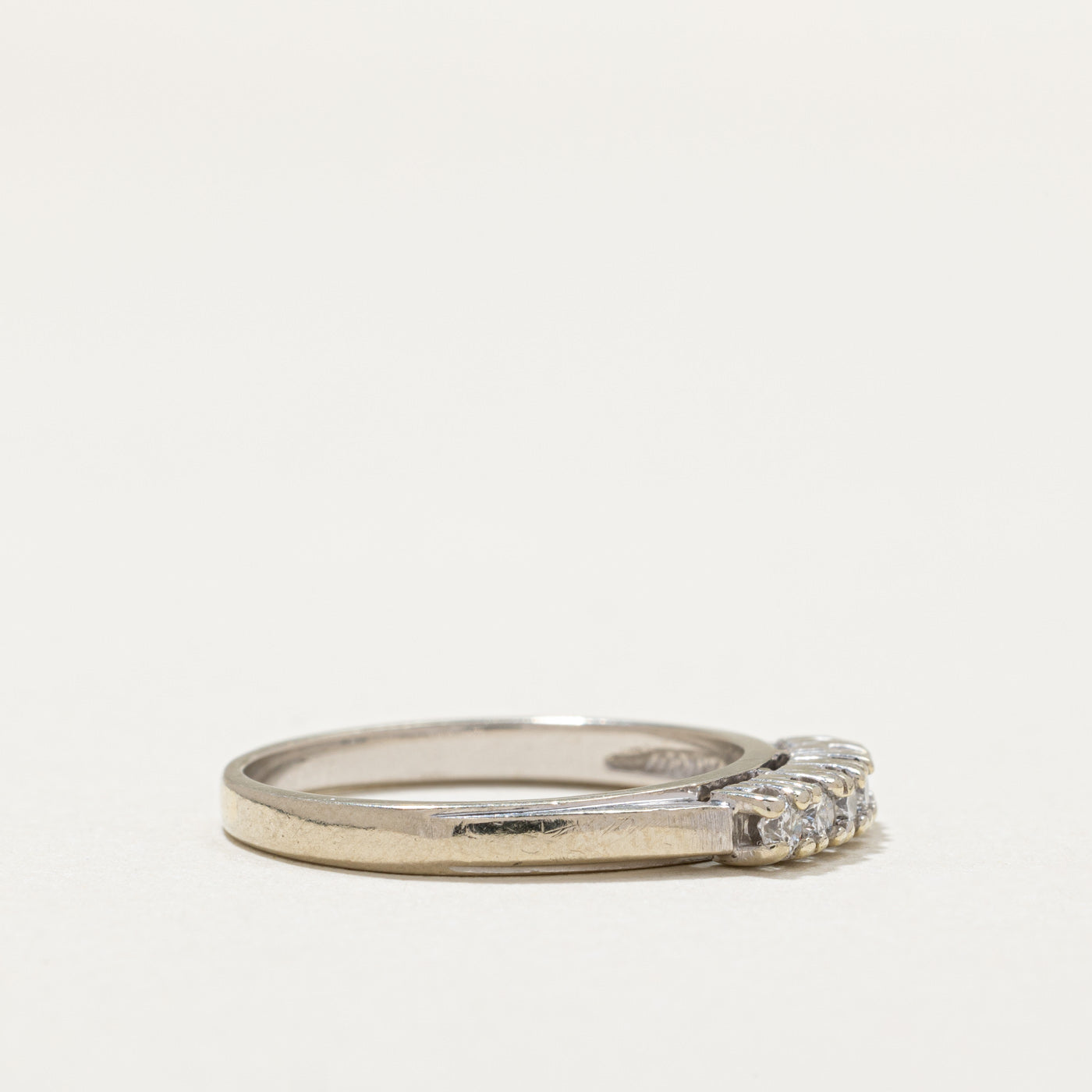 0.24ctw Semi Eternity Wedding Ring - Size 6.5 | Elegant Diamond Band for Women, Bridal Jewelry, Anniversary Gift | Perfect for Engagement, Proposal & Special Occasions