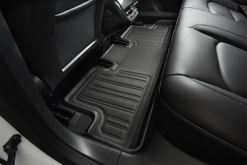 3D Maxpider 2024 Tesla Model 3 Elitect All-Weather Floor Mats - 1st & 2nd Row Custom Fit Car Mats for Tesla Model 3 - Waterproof, Durable & Easy to Clean - Perfect for Daily Commute, Road Trips & Winter Protection