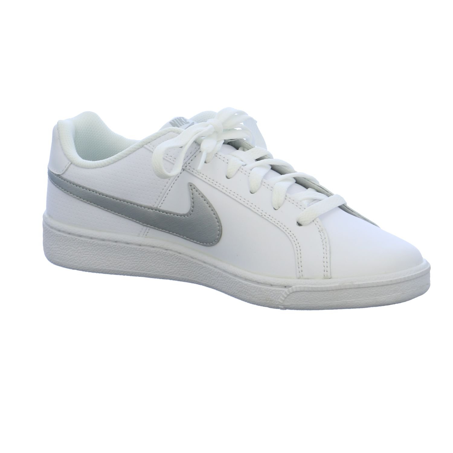Nike Women's Fitness Tennis Shoes - White Metallic Silver Size 12 | Lightweight Running Shoes for Women | Perfect for Gym Workouts, Tennis & Casual Wear