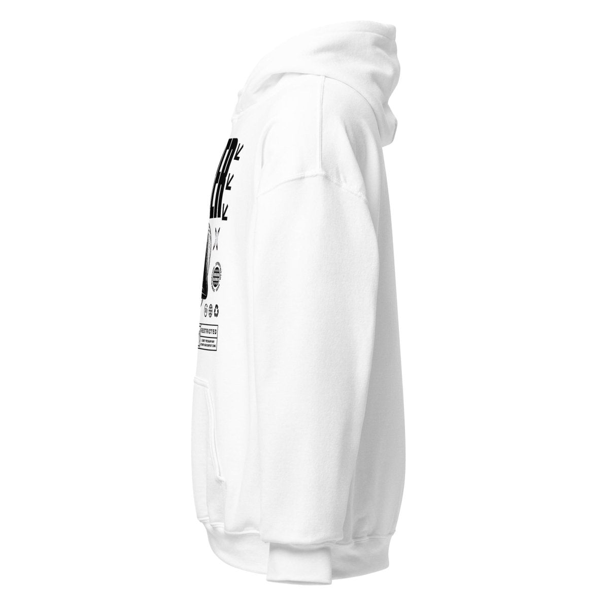 Sober Black Label Graphic Hoodie - Stylish Recovery Apparel for Men & Women | Perfect for Sober Living, Support Groups & Addiction Recovery Events