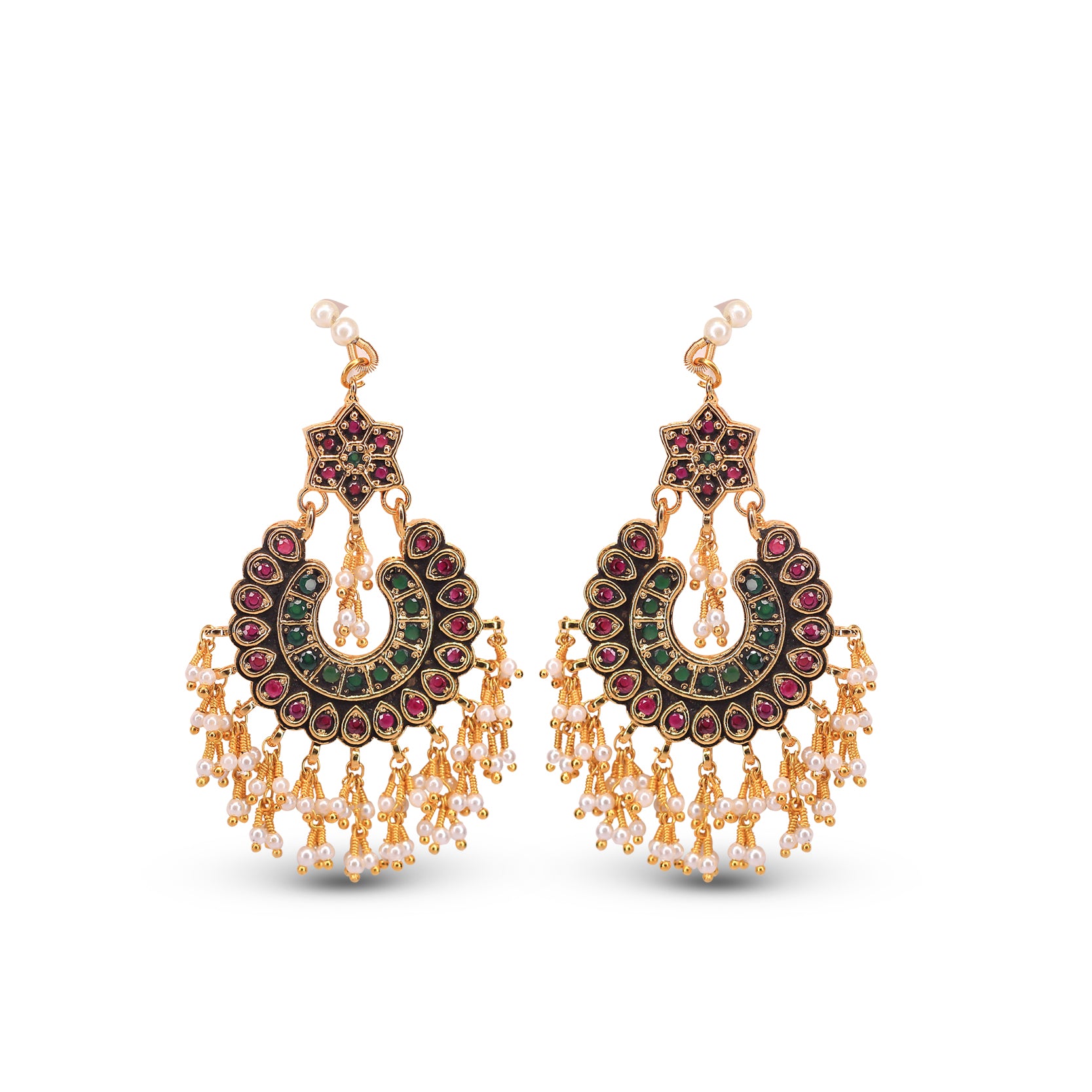 E1353 Elegant Dangle Earrings for Women - Hypoallergenic & Lightweight Fashion Jewelry - Perfect for Parties, Weddings & Everyday Wear