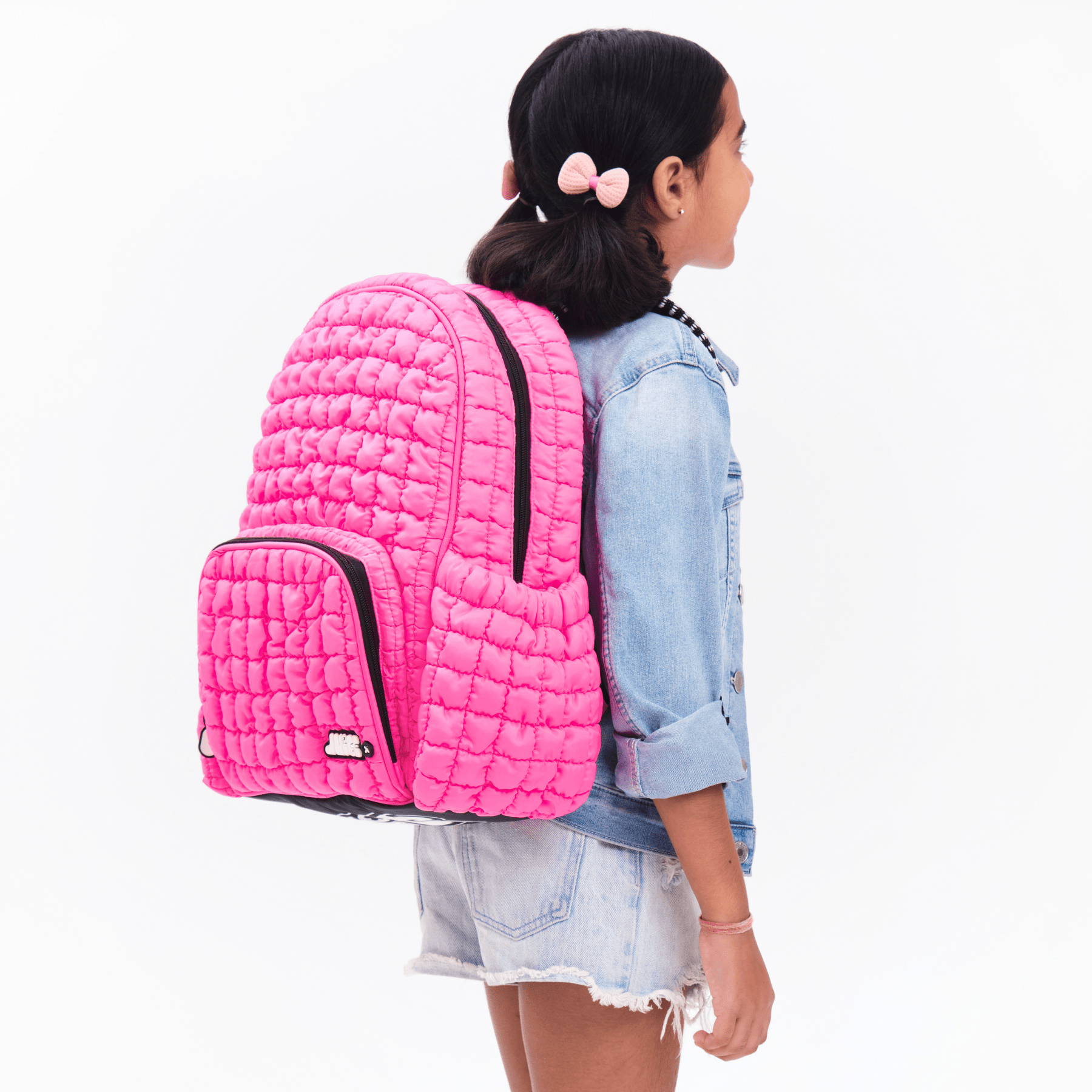 Boba Medium Backpack for Women & Teens - Stylish Pink Surge School Bag, Laptop Backpack for College, Travel & Everyday Use