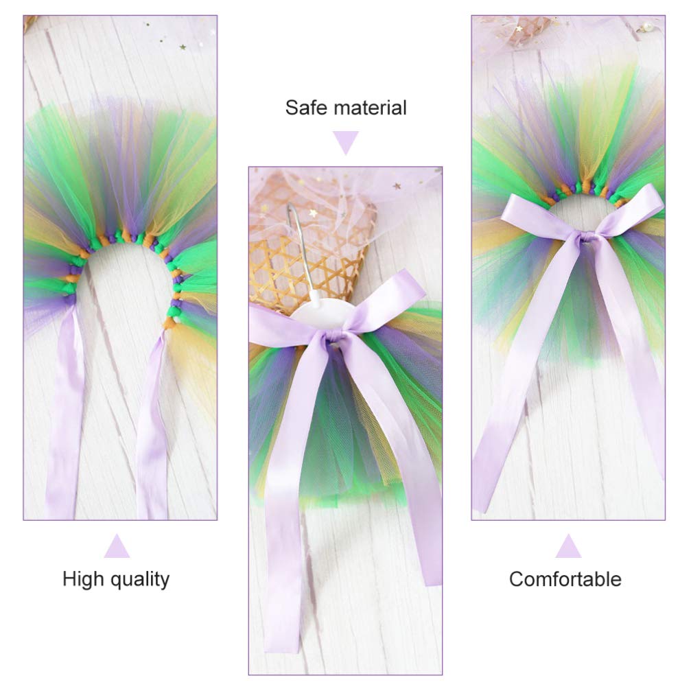 Balacoo Pet Mesh Bubble Dress - Dog Wedding & Photo Prop for Puppies & Cats
