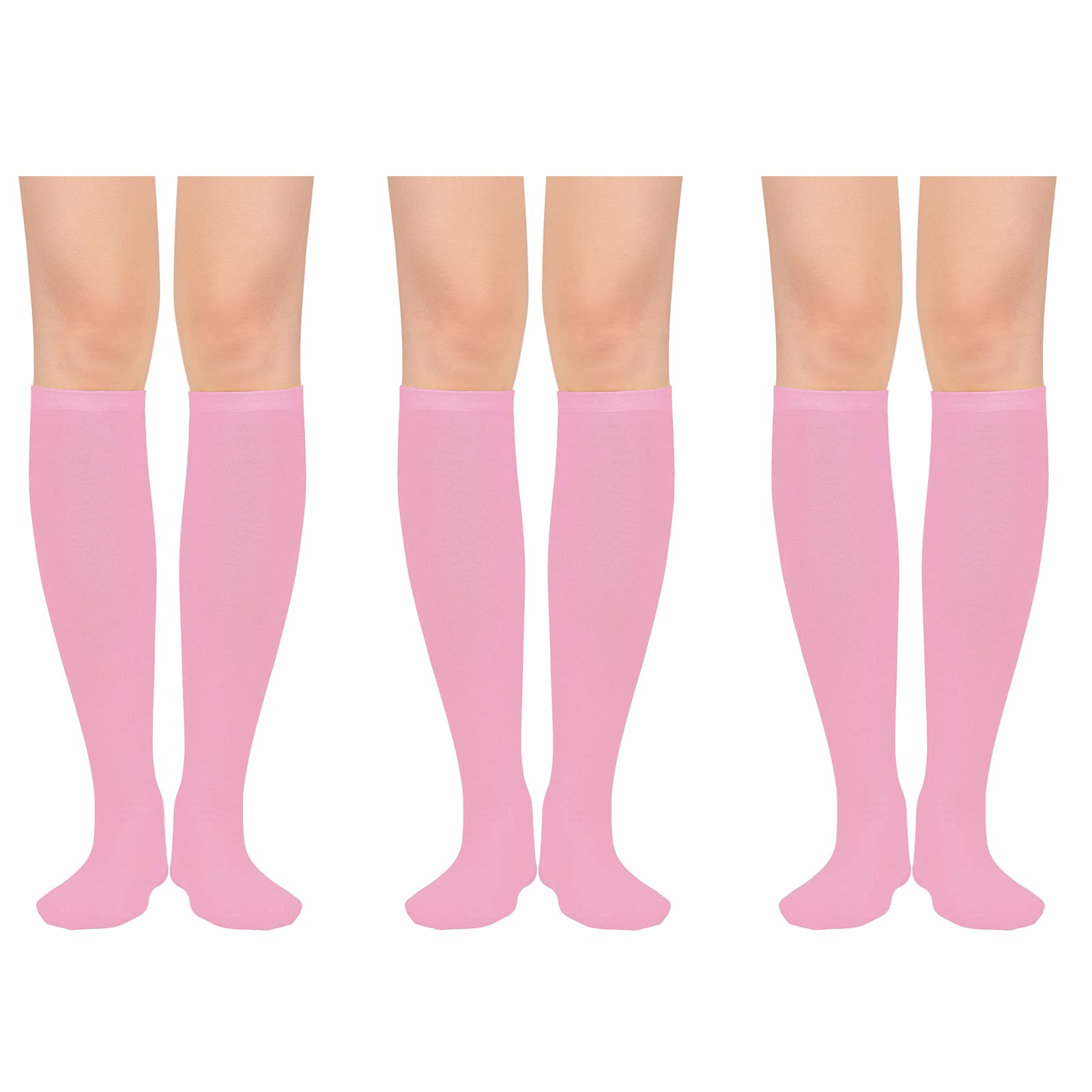 Women's Knee High Athletic Socks - Thin Thigh High Long Stockings for Running, Hiking & Casual Wear - Breathable & Comfortable Tube Socks for Sports & Everyday Use