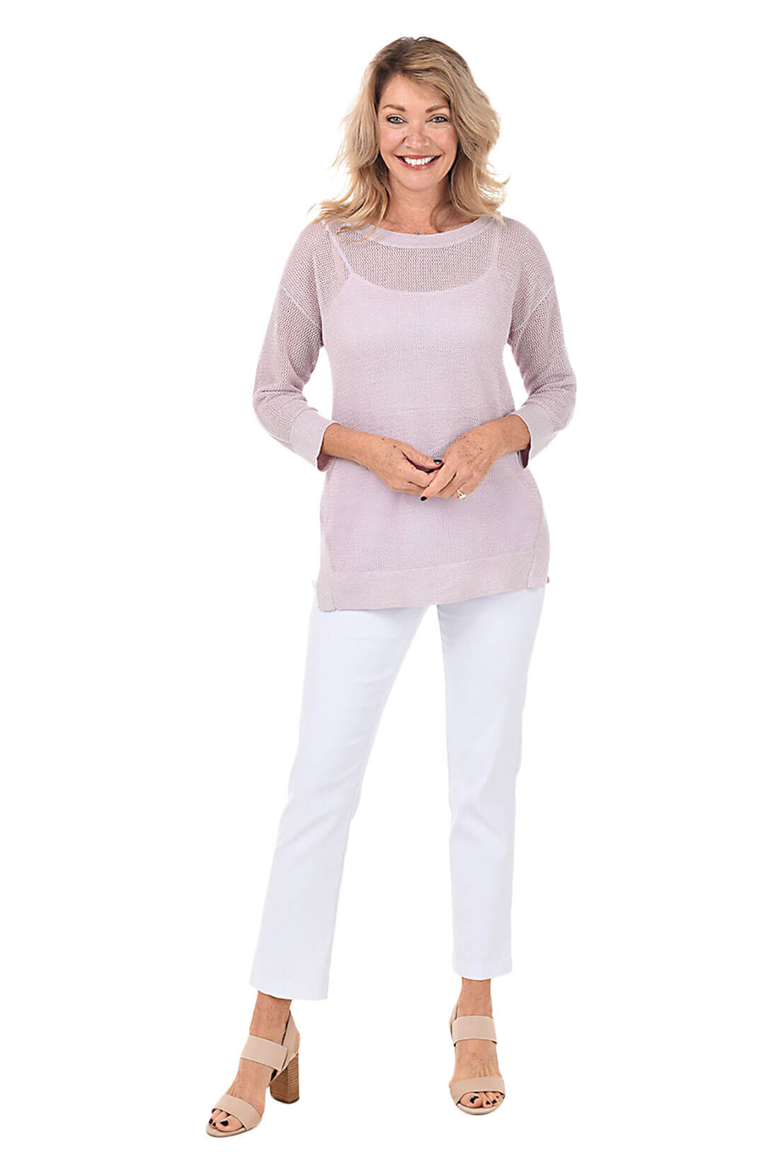 Petite Pull-On Classic Stretch Ankle Pants for Women - Comfortable Work Pants & Casual Office Wear
