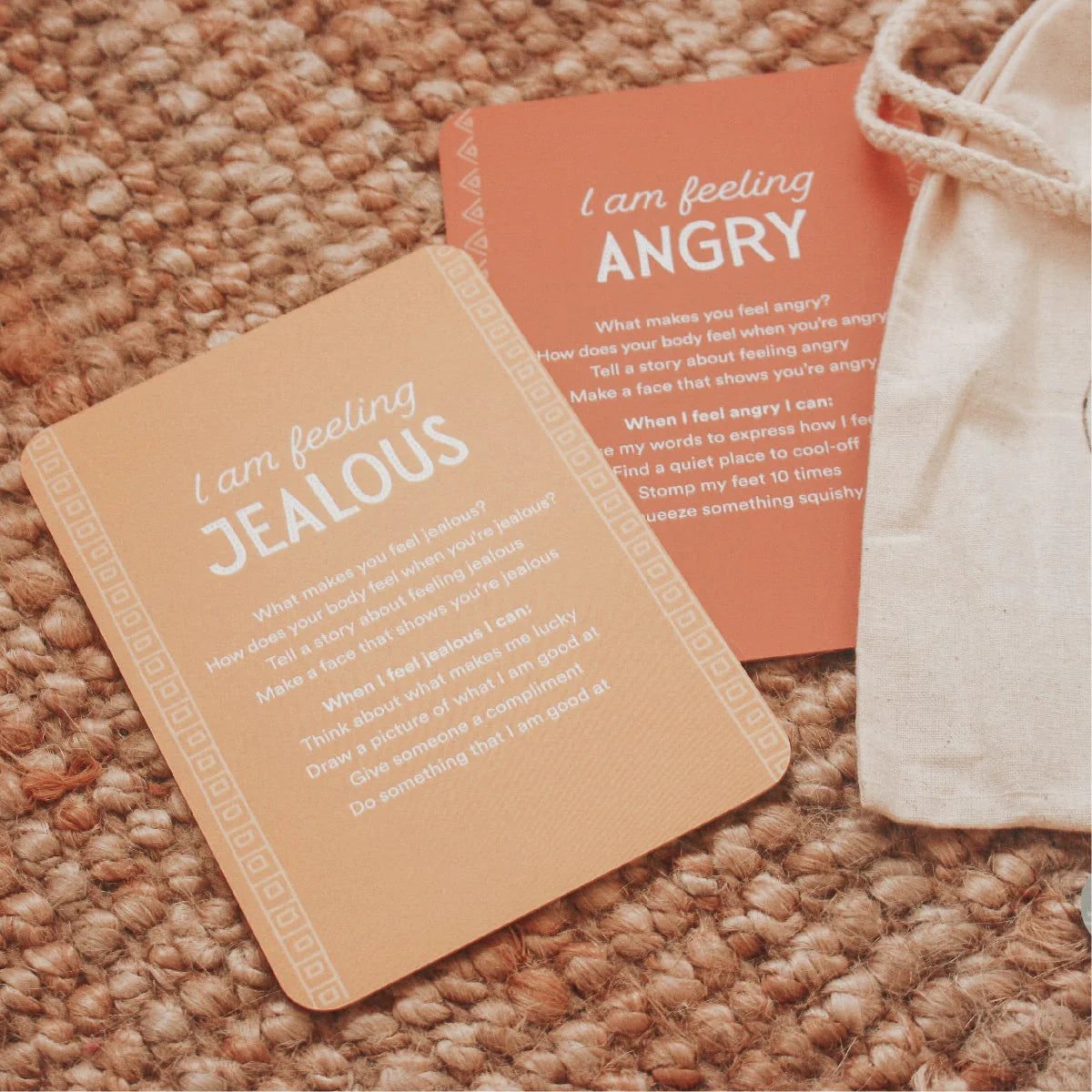 Creative Sprout Kids Emotion Affirmation Cards - Positive Affirmations for Children's Emotional Growth - Perfect for Therapy, Classroom & Home Use