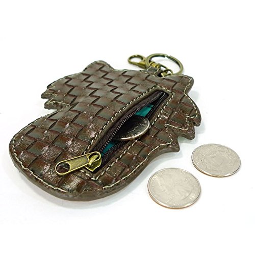 Chala Handbags Women's Patchwork Crossbody Bag - Canvas Messenger Purse with Faux Leather Animal Coin Pouch | Stylish Boho Shoulder Bag for Daily Use, Travel & Shopping
