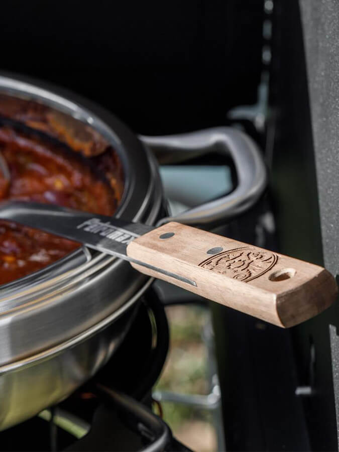 Petromax Stainless Steel Serving Spoon - Durable Kitchen Utensil for Serving Salads, Pasta & Desserts - Perfect for BBQ, Picnics & Family Gatherings