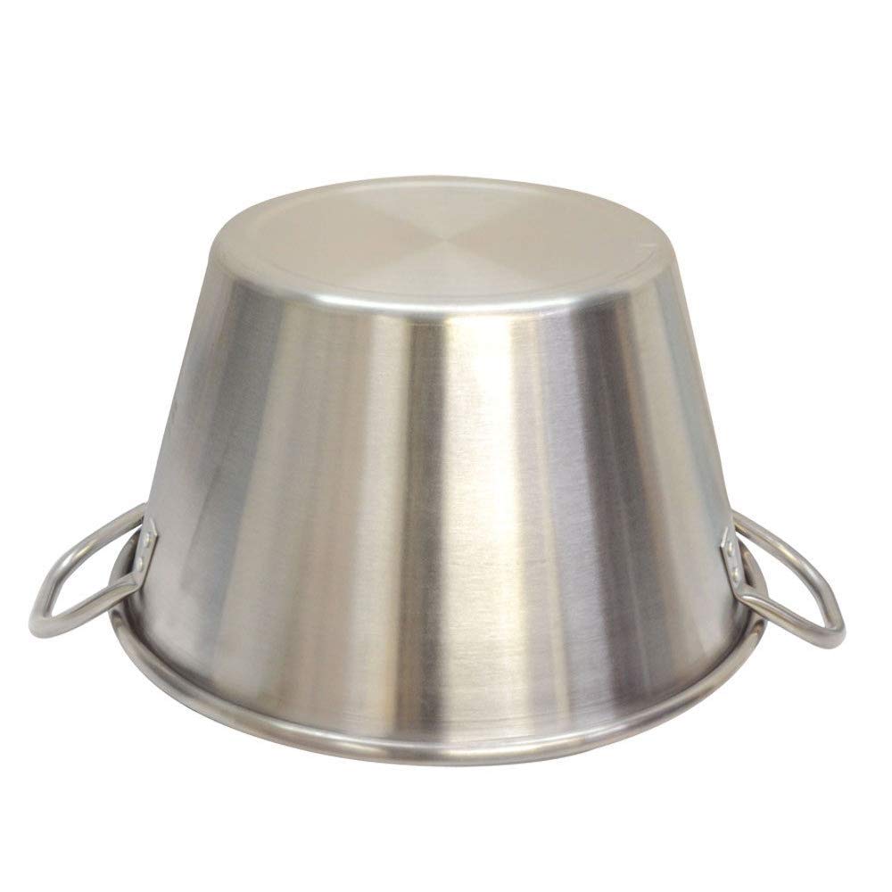 Premium Stainless Steel Carnitas Cazo Pot - Heavy Duty 19