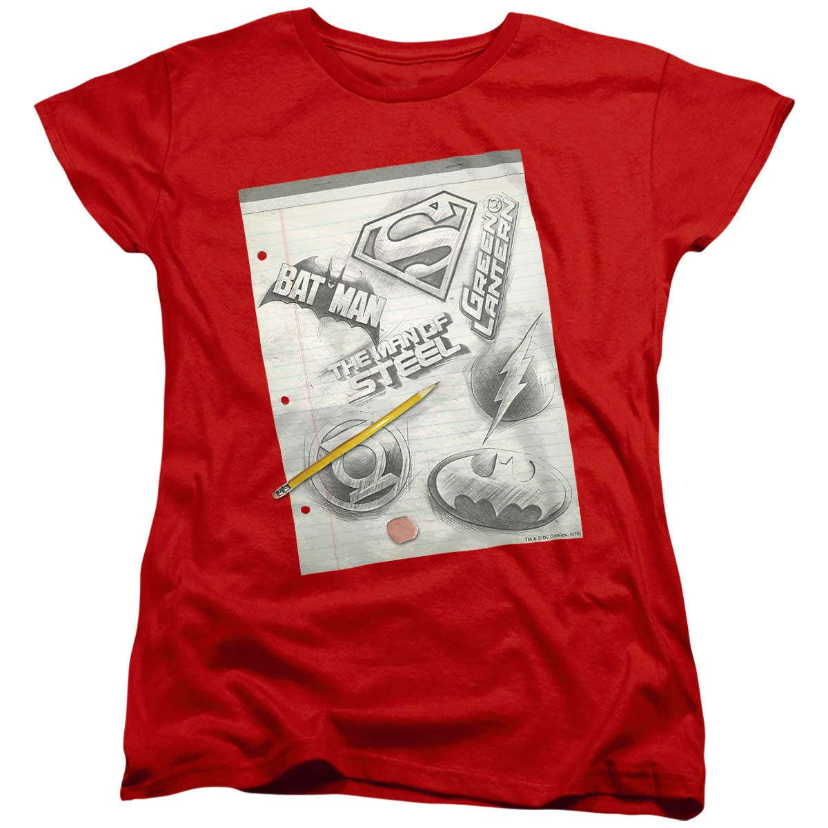 DC Logo Graphic Women's T-Shirt | Casual Cotton Tee for Everyday Wear | Perfect for Street Style, Lounge & Outfits