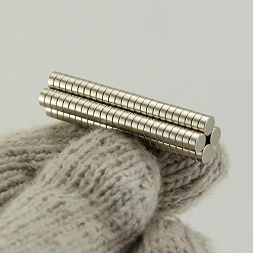 250-Piece 5x1mm DIY Refrigerator Magnets - Multi-Purpose Whiteboard Fridge Magnets for Kitchen, Office, Classroom & Bulletin Boards - Strong Hold for Photos, Notes, Maps & Decor