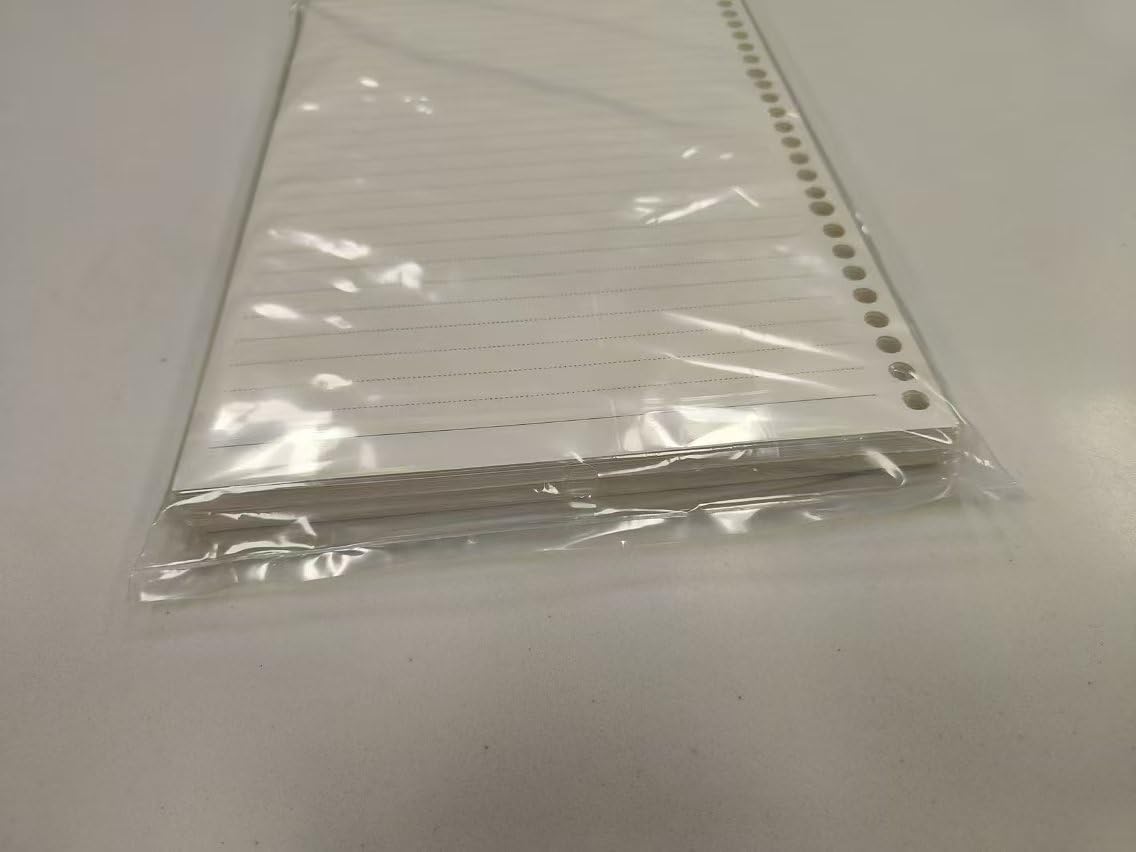 4 Pack A4 4-Hole Plastic Binder Pockets - Waterproof Document Folders for Receipts, Tickets & Papers - Office Organization & School Supplies (A4 Size) - Perfect for Filing, Storage & Document Protection