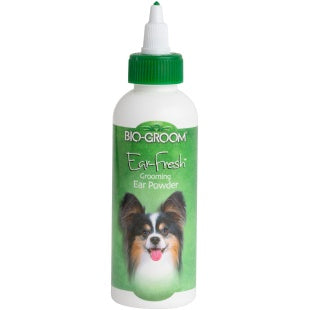 Bio Groom Ear Fresh™ Grooming Ear Powder for Dogs - 2 Sizes | Gentle Ear Cleaning Powder for Dogs | Helps Absorb Moisture & Prevent Ear Infections | Perfect for Dog Grooming & Ear Care Routine
