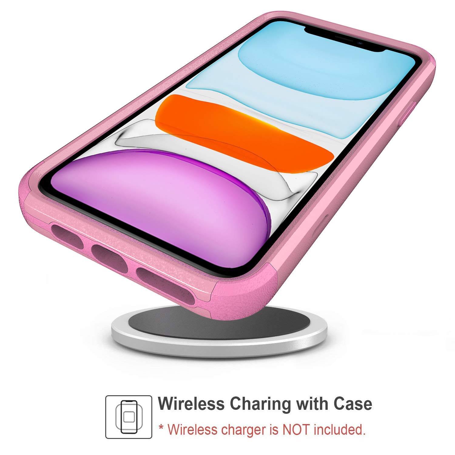 Shockproof Heavy Duty Protective Phone Case for Apple iPhone 11 - Rugged Cover with Military-Grade Drop Protection | Perfect for Outdoor Activities, Travel & Everyday Use