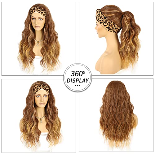 Stylish Synthetic Headband Wig for Women - Comfortable & Fashionable Hair Accessory for Cosplay, Daily Wear & Special Occasions