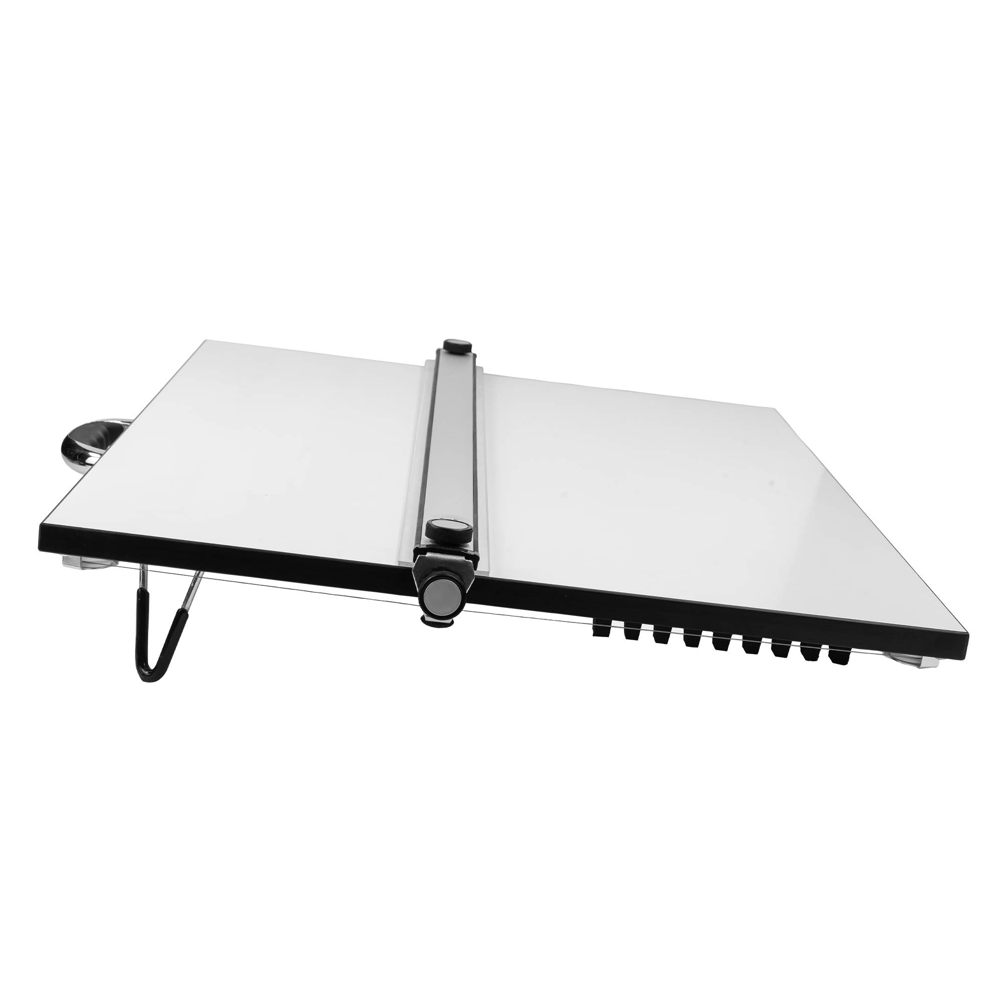 Pacific Arc PXB 23x31 Inch White Table Top Drawing Board with Parallel Bar - Perfect for Architects, Engineers, and Drafting Professionals
