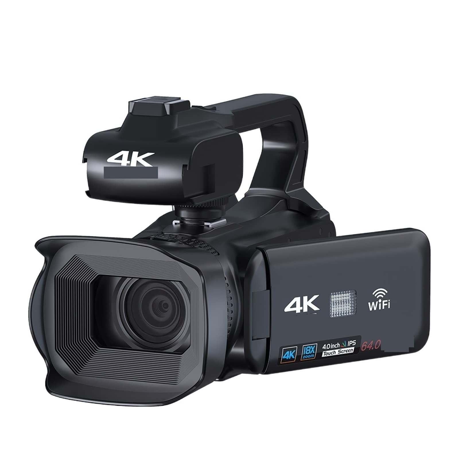 AUBEST 4K 64MP Digital Video Camera with Auto Focus - Professional Camcorder for Photography, Live Streaming, Vlogging & Webcam Recording (No SD Card Included) - Perfect for YouTube, TikTok, Travel Videos and Home Movies