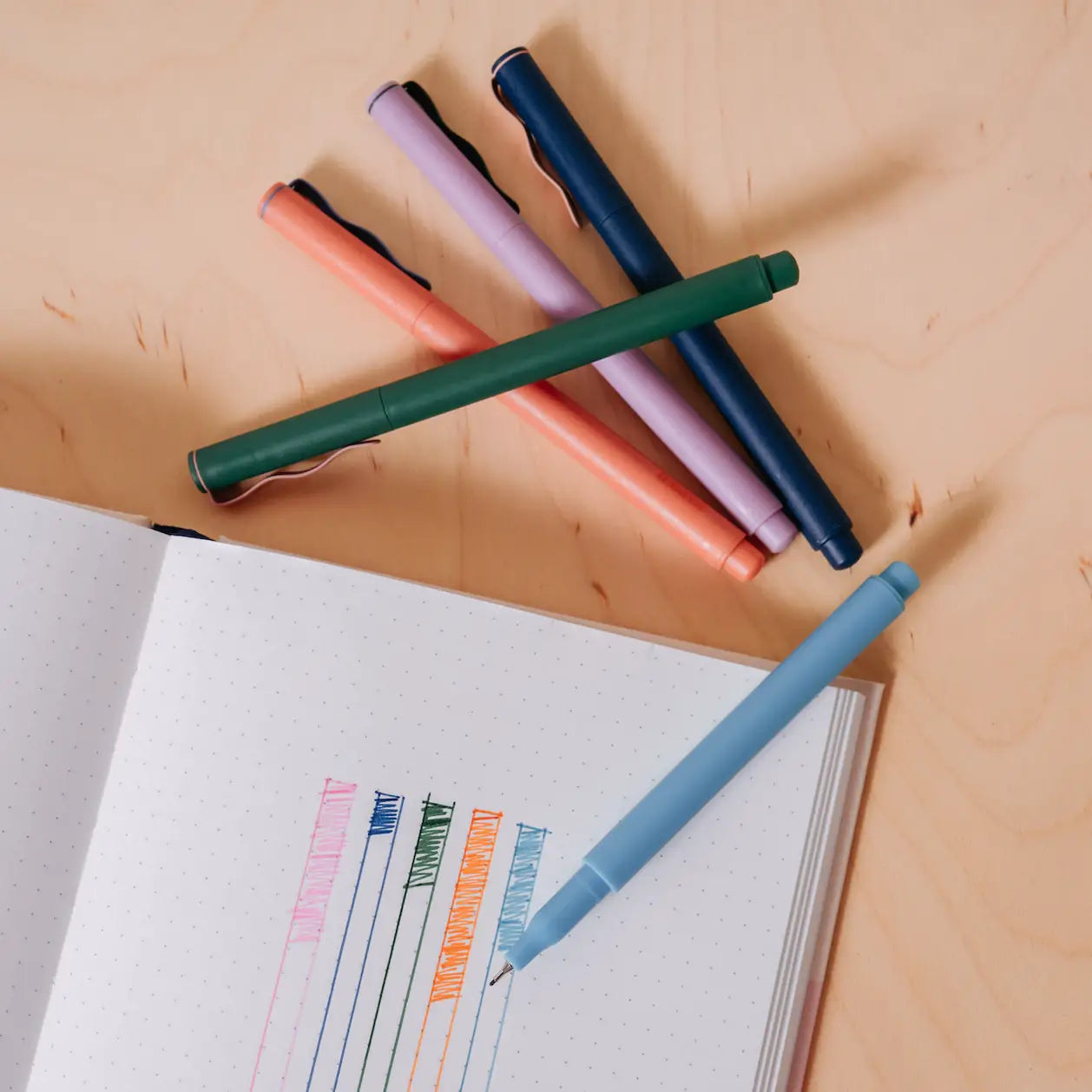 Quintet Fineliners Set of 5 - Premium Fine Tip Drawing Pens for Artists, Sketching & Bullet Journaling - Perfect for Calligraphy, Doodling & Note Taking