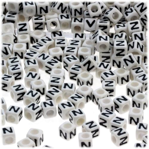White with Black Text Letter Z