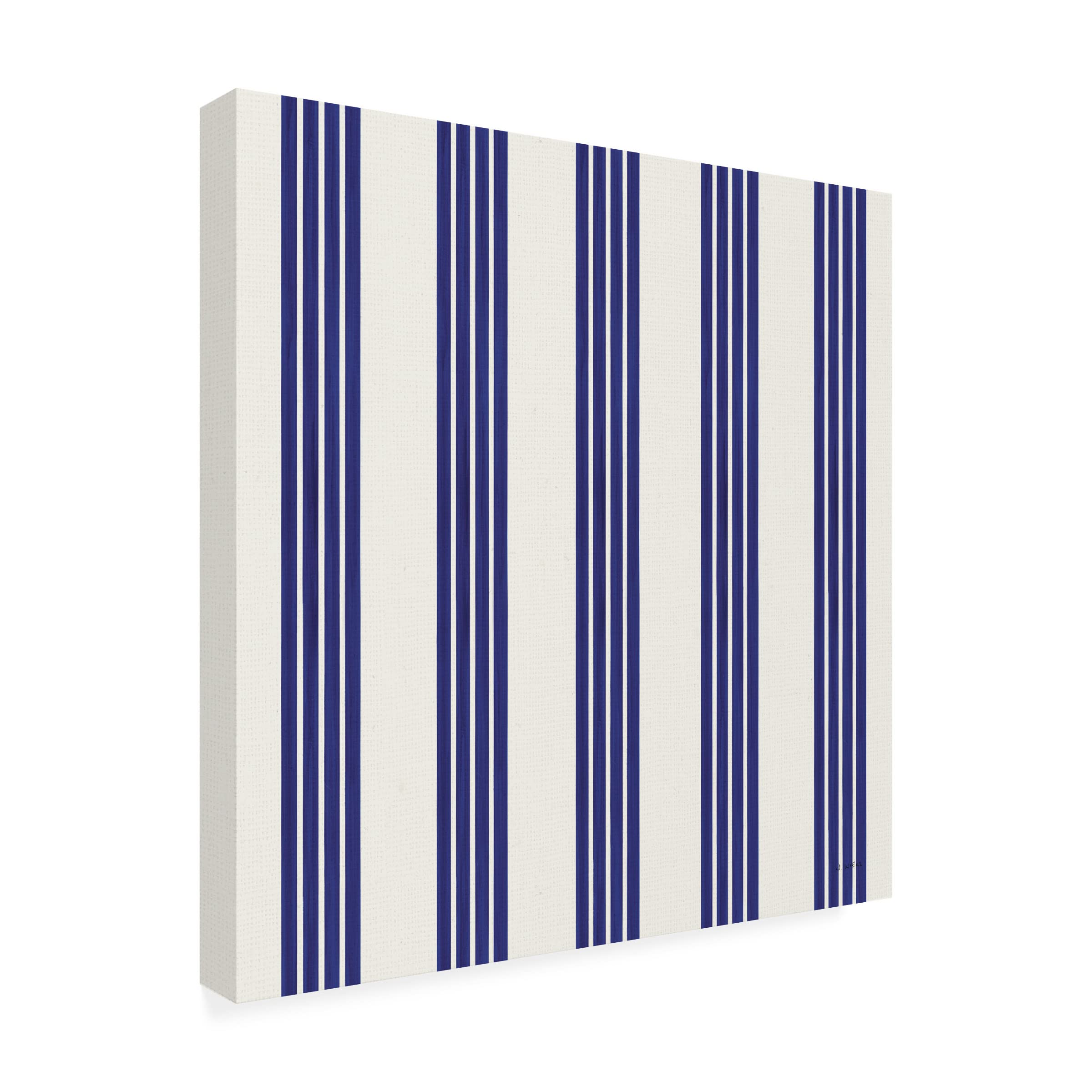 James Wiens 'Beach Time Pattern IIA' Canvas Wall Art Print - Coastal Decor for Living Room, Bedroom & Office - Modern Seascape Painting for Home & Office Decor