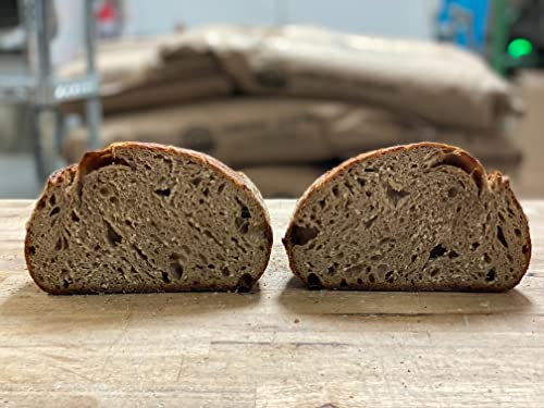 BREADSIE Artisan Sourdough Bread | Organic Flour, Handmade & Freshly Baked | Sesame Seed Loaf (42oz) – Perfect for Sandwiches, Toast & Charcuterie Boards