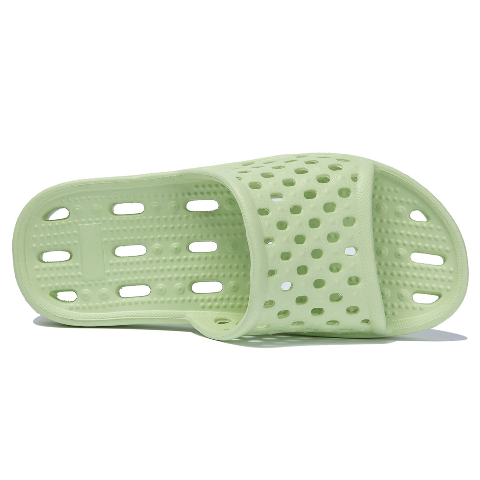 Non-Slip Quick-Drying Shower Sandals for Women & Men - Bathroom, Beach & Pool Slides with Drain Holes - Perfect for Gym, Spa, Dorm & Travel