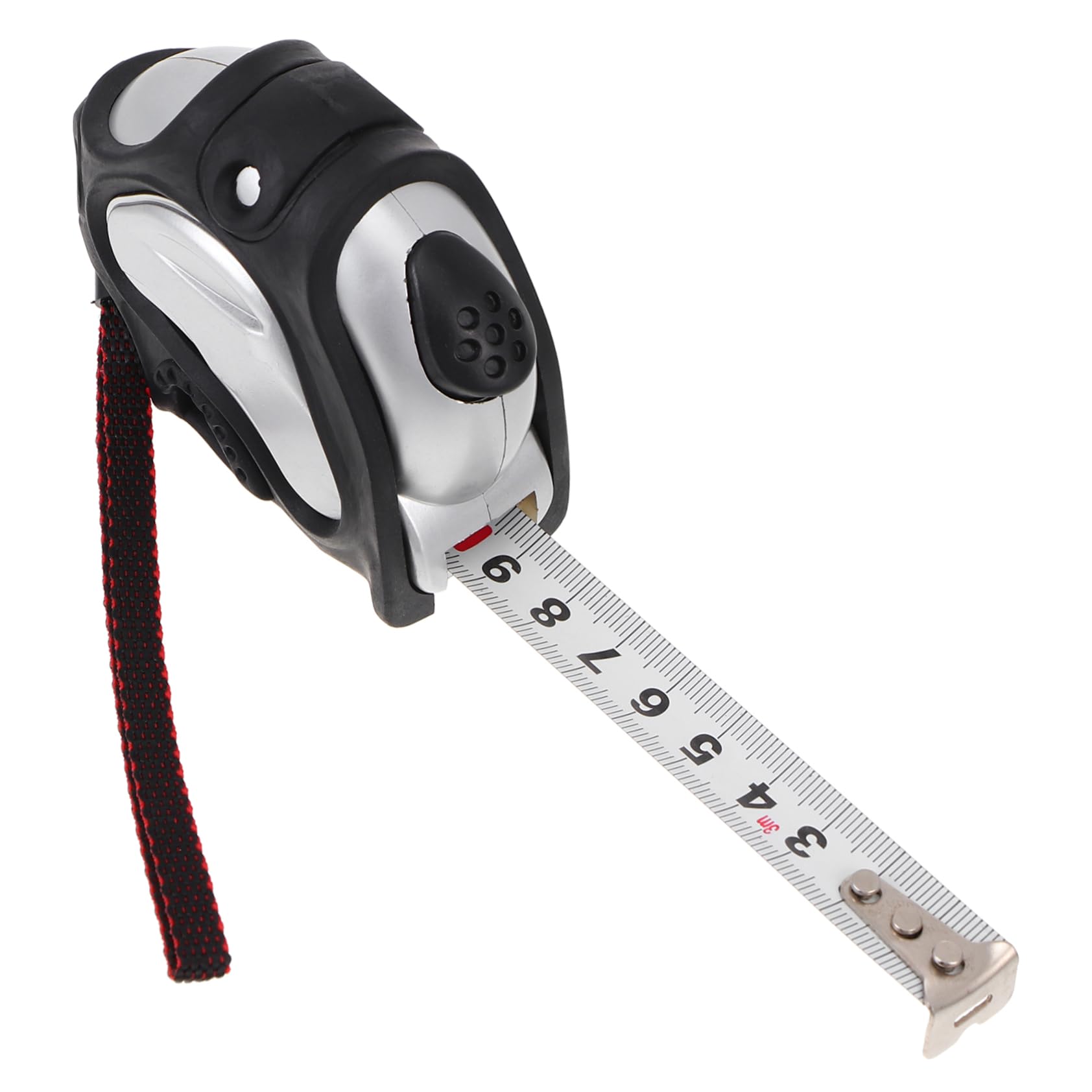EXCEART Self-Locking Retractable Tape Measure - 16ft/5m Easy Read Dual-Scale Measuring Tool for Woodworking, Construction & DIY Projects | Perfect for Home Improvement, Carpentry and Crafting