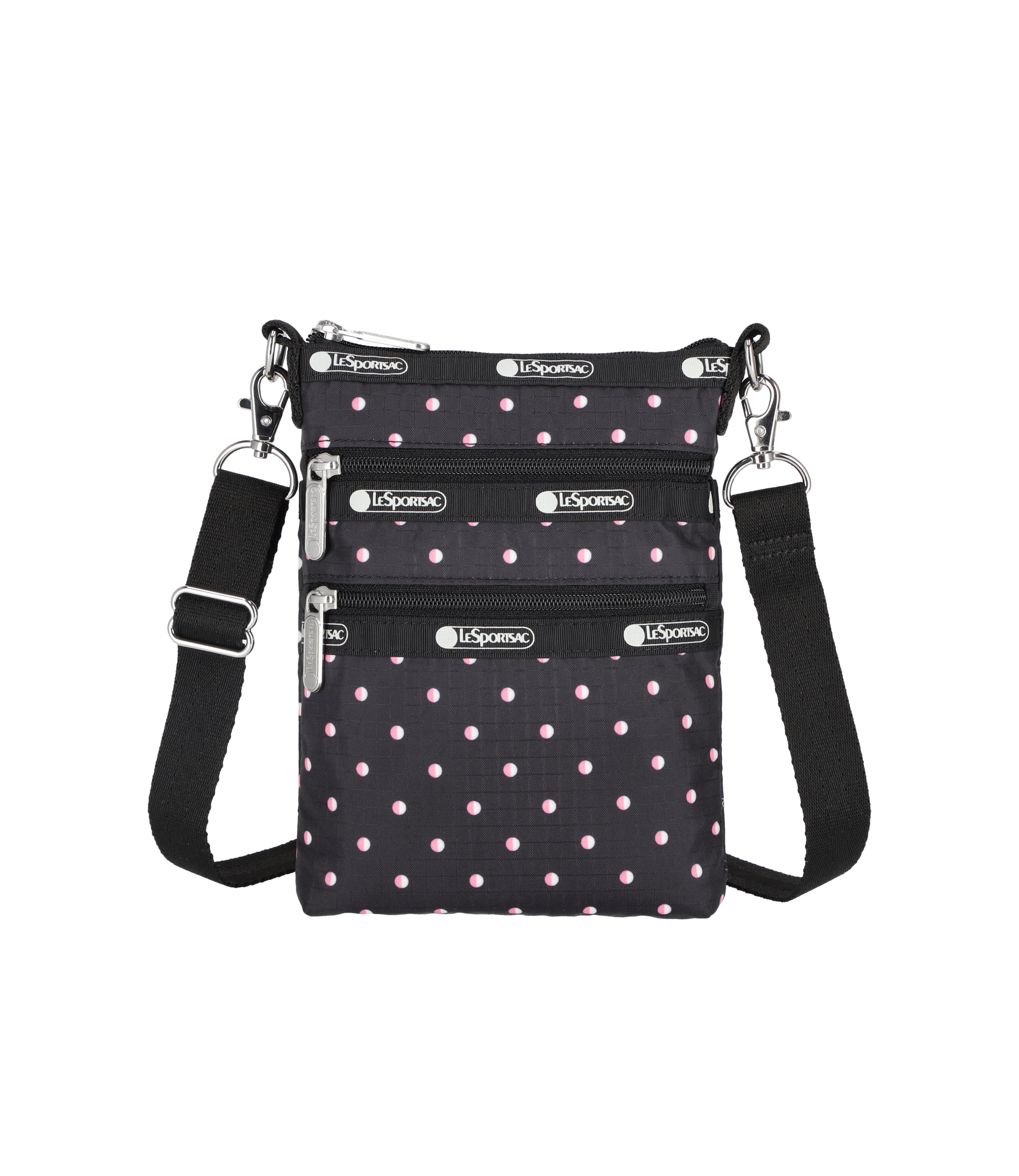 Pink Geo Dot print