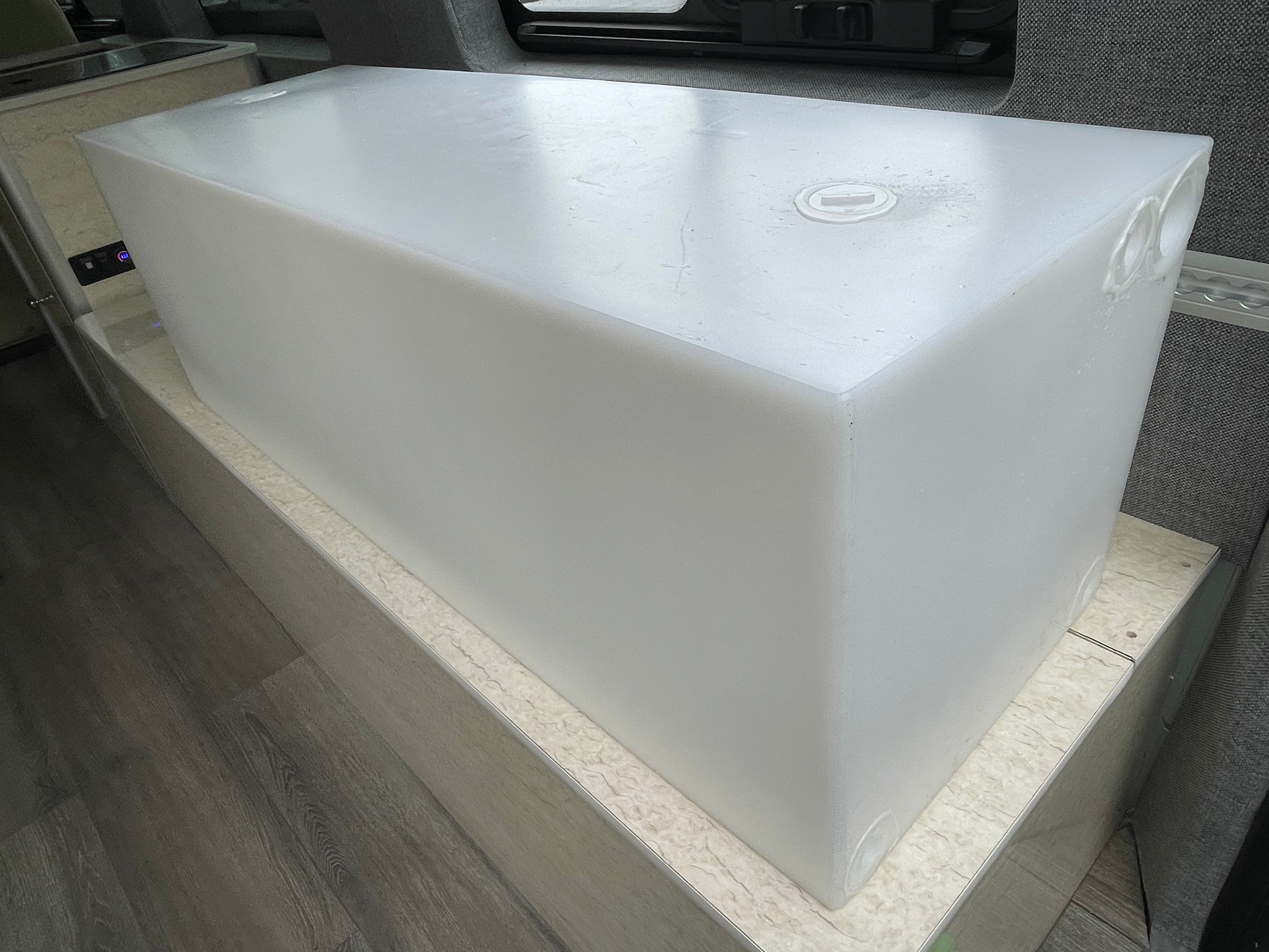Sprinter & Transit Wheel Well Water Tank - Durable RV & Van Water Storage for Camping, Road Trips & Off-Grid Adventures