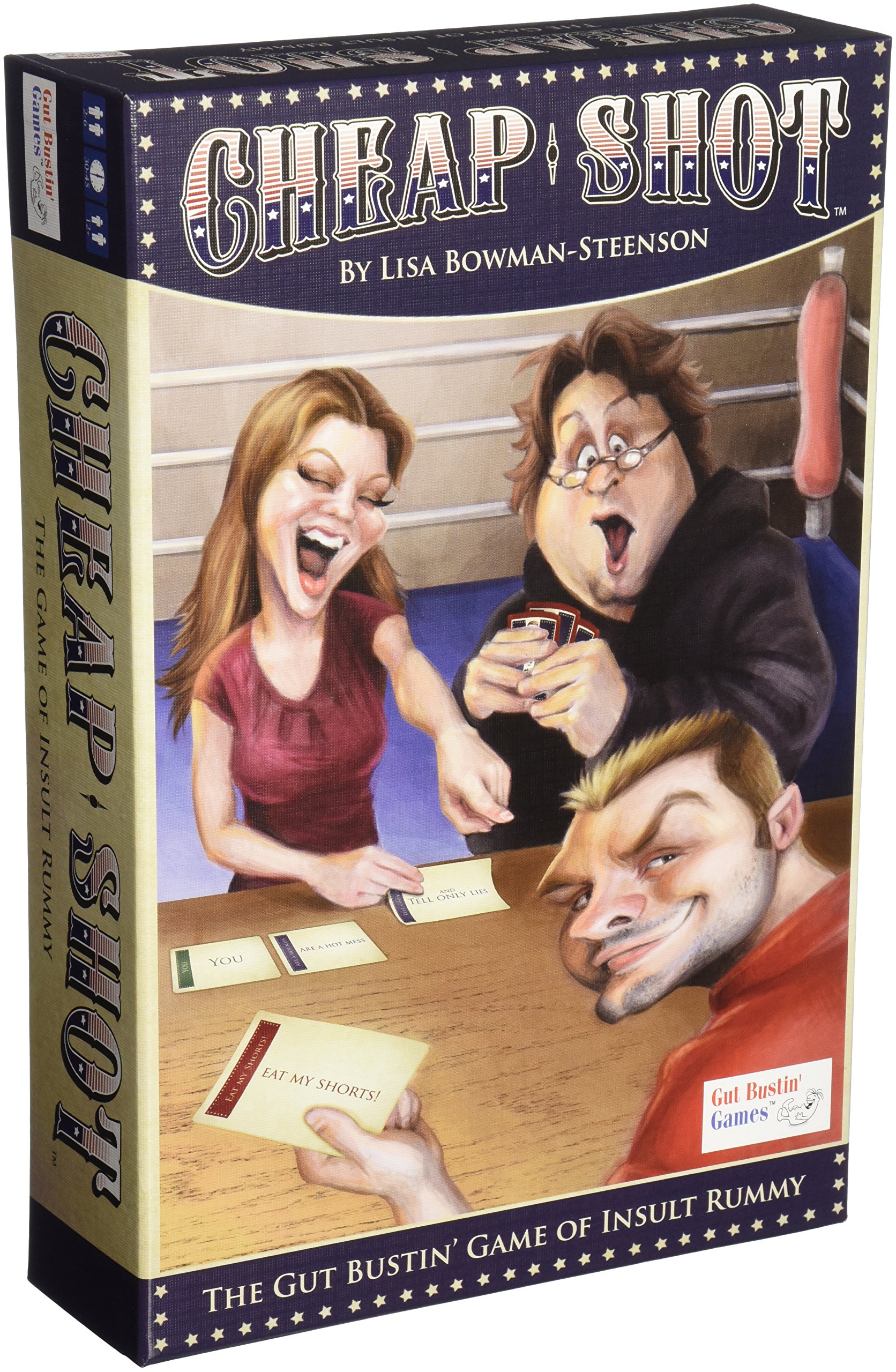 Insult Rummy Board Game - Hilarious Adult Party Card Game for Friends & Family - Perfect for Game Nights, Parties & Social Gatherings