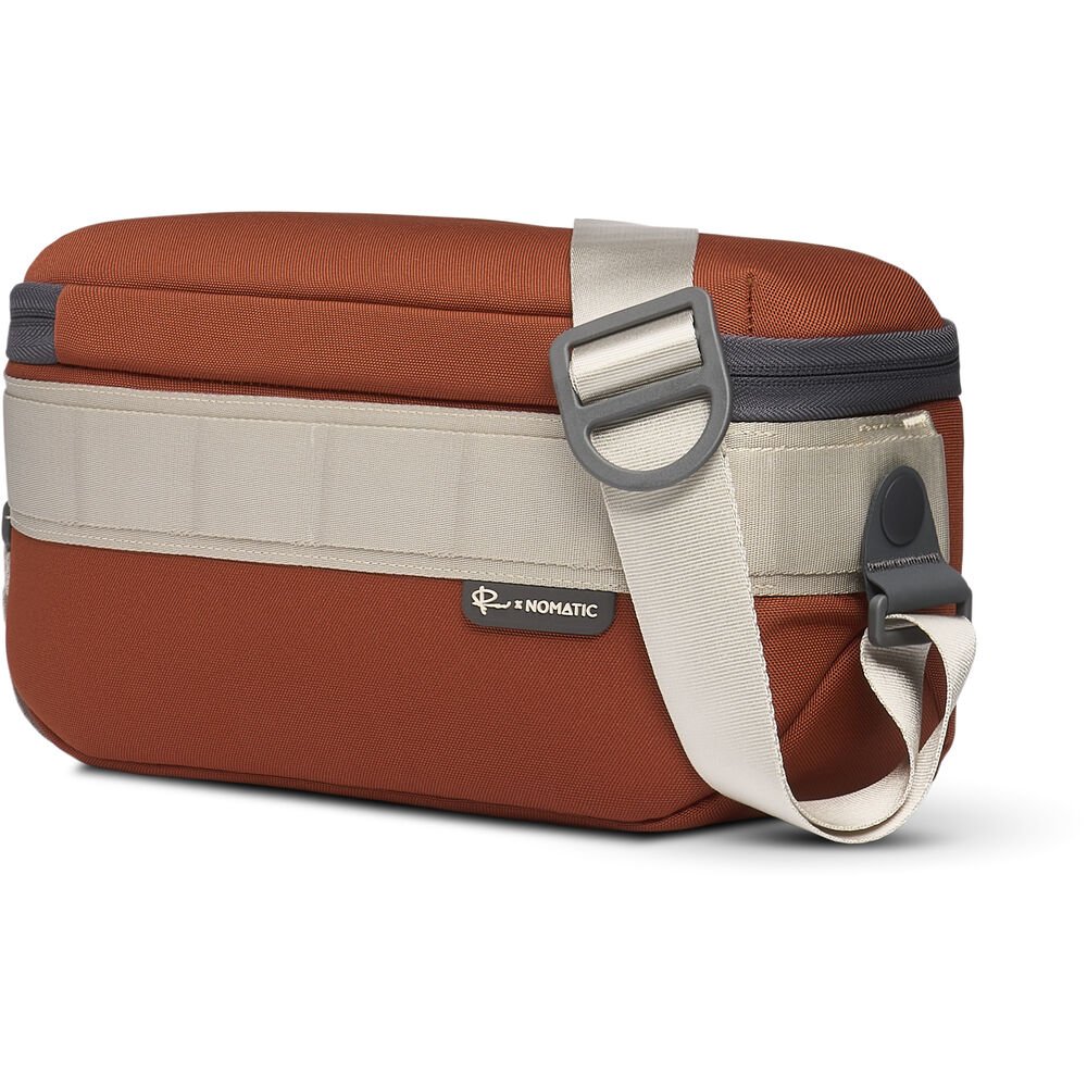 Nomatic LUMA Camera Sling Bag (Rust Color, 9L) - Waterproof & Lightweight for Travel, Hiking & Photography - Perfect DSLR/Mirrorless Camera Carrier for Outdoor Adventures