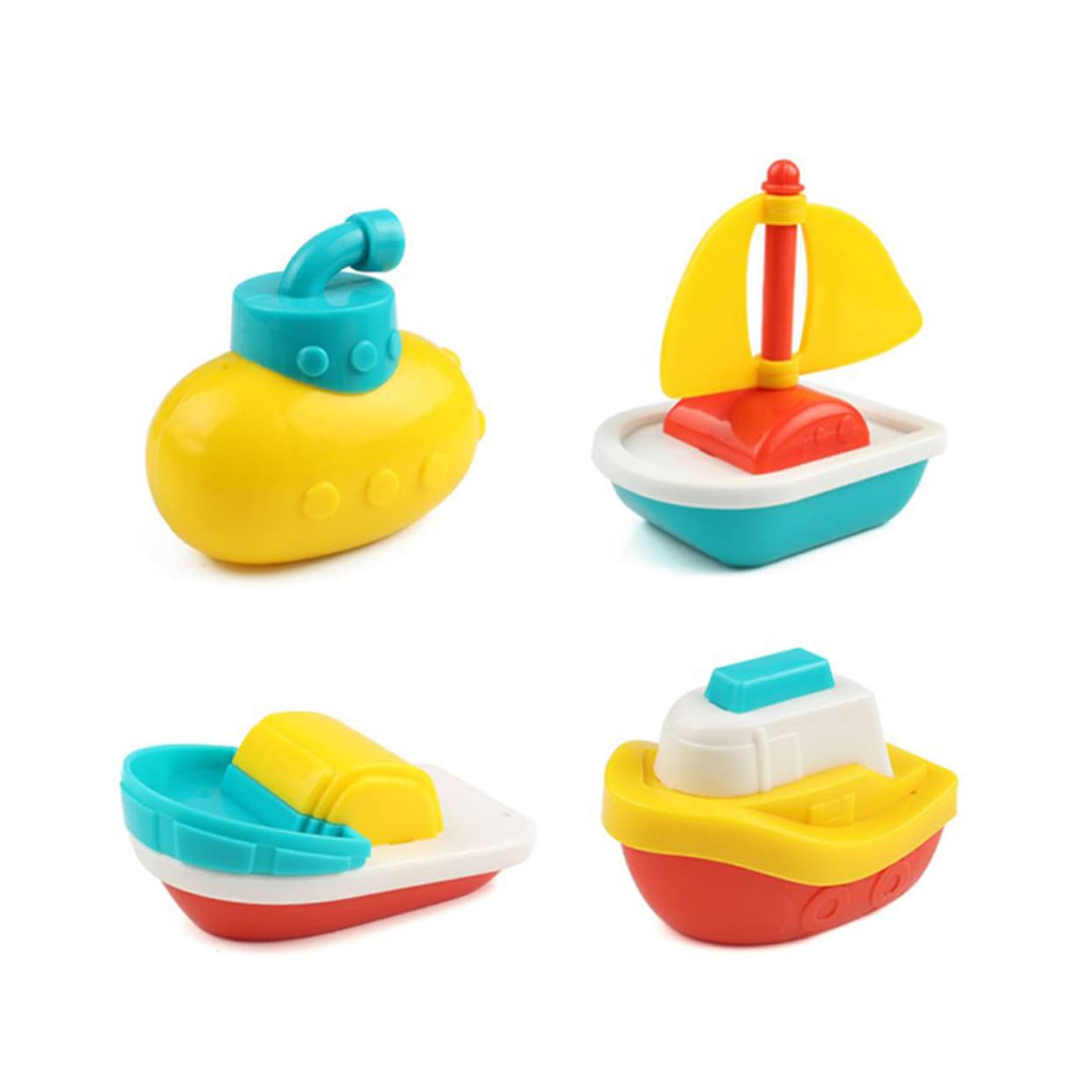 UPKOCH 8-Piece Bath Toy Set for Toddlers - Fun Animal Floating Toys for Bathtub Playtime, Sensory Learning & Baby Bath Time (Perfect Gift for Kids 1-3 Years Old)