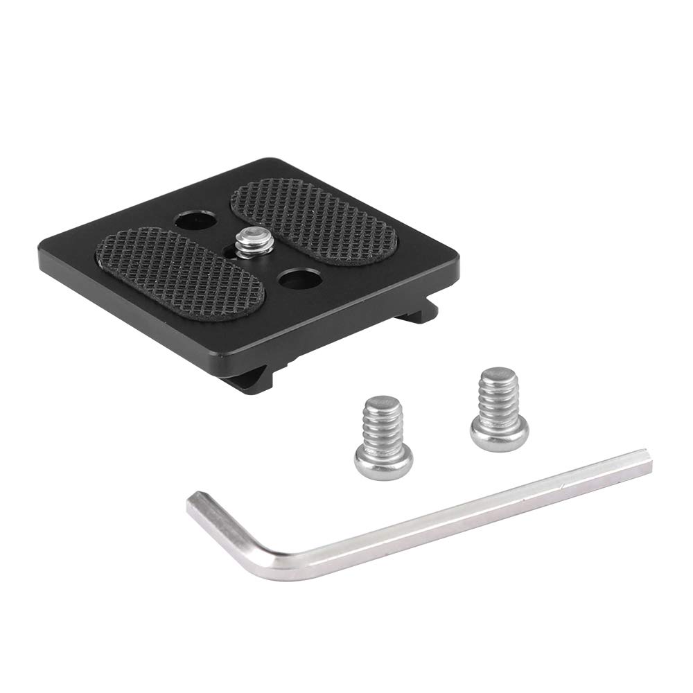 CAMVATE Quick Release Plate Sliding Mount for DSLR Camera Cage - ARCA Swiss Compatible - Professional Photography & Videography Gear for Studio & Outdoor Shooting