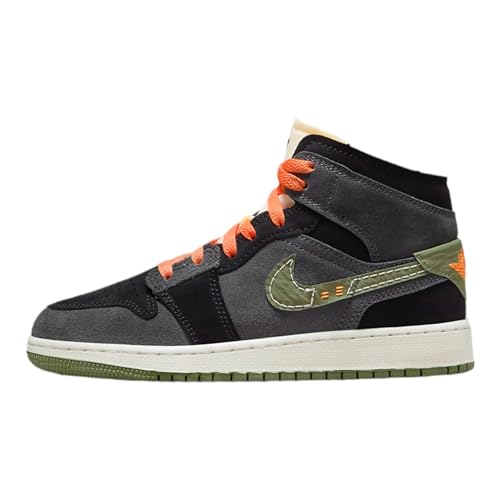 Anthracite/Black/Bright Mandarin/Sky J Light Olive