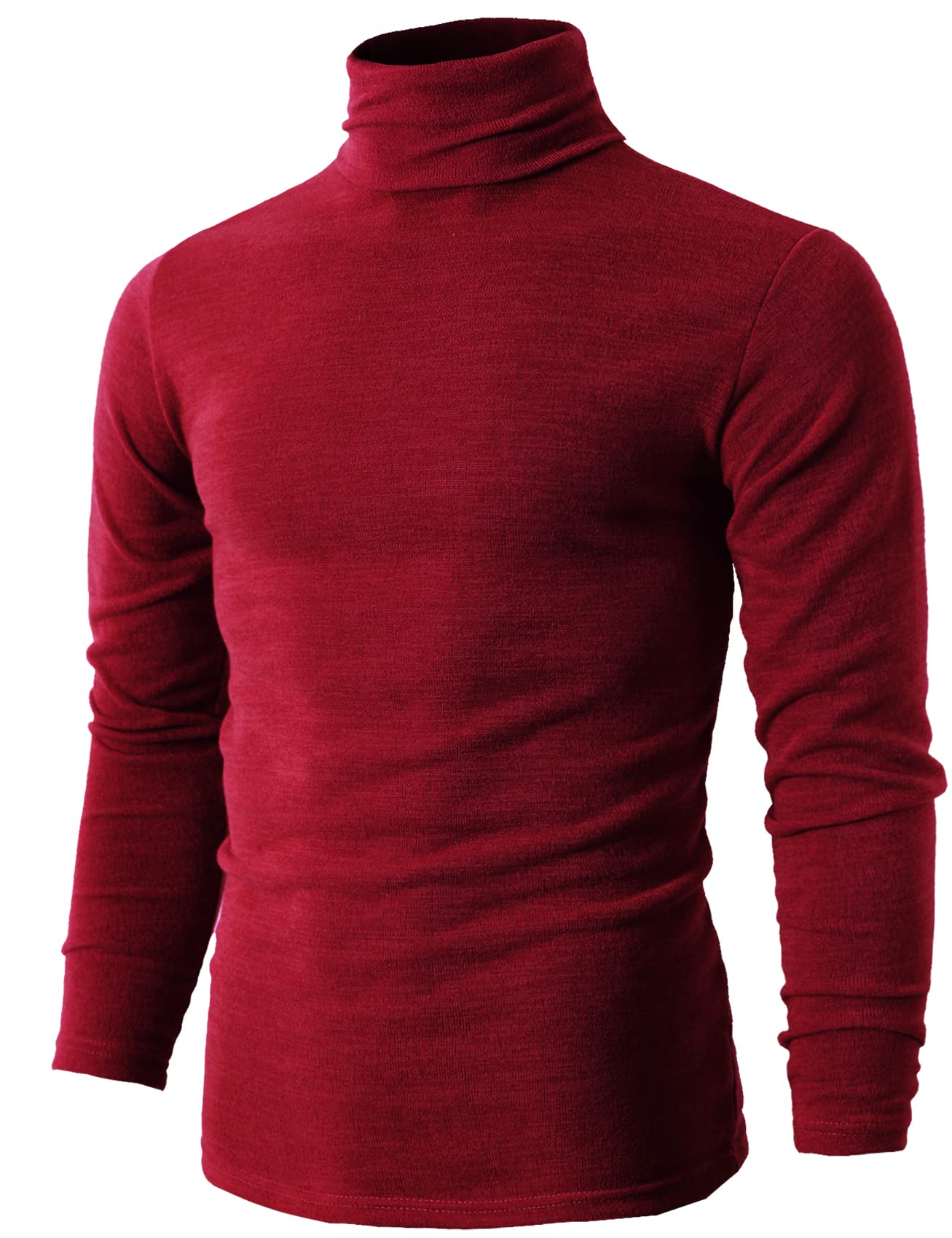 Men's Slim Fit Turtleneck Sweater - Lightweight Knit Pullover for Casual Wear | Office, Date Night & Fall Layering Essential