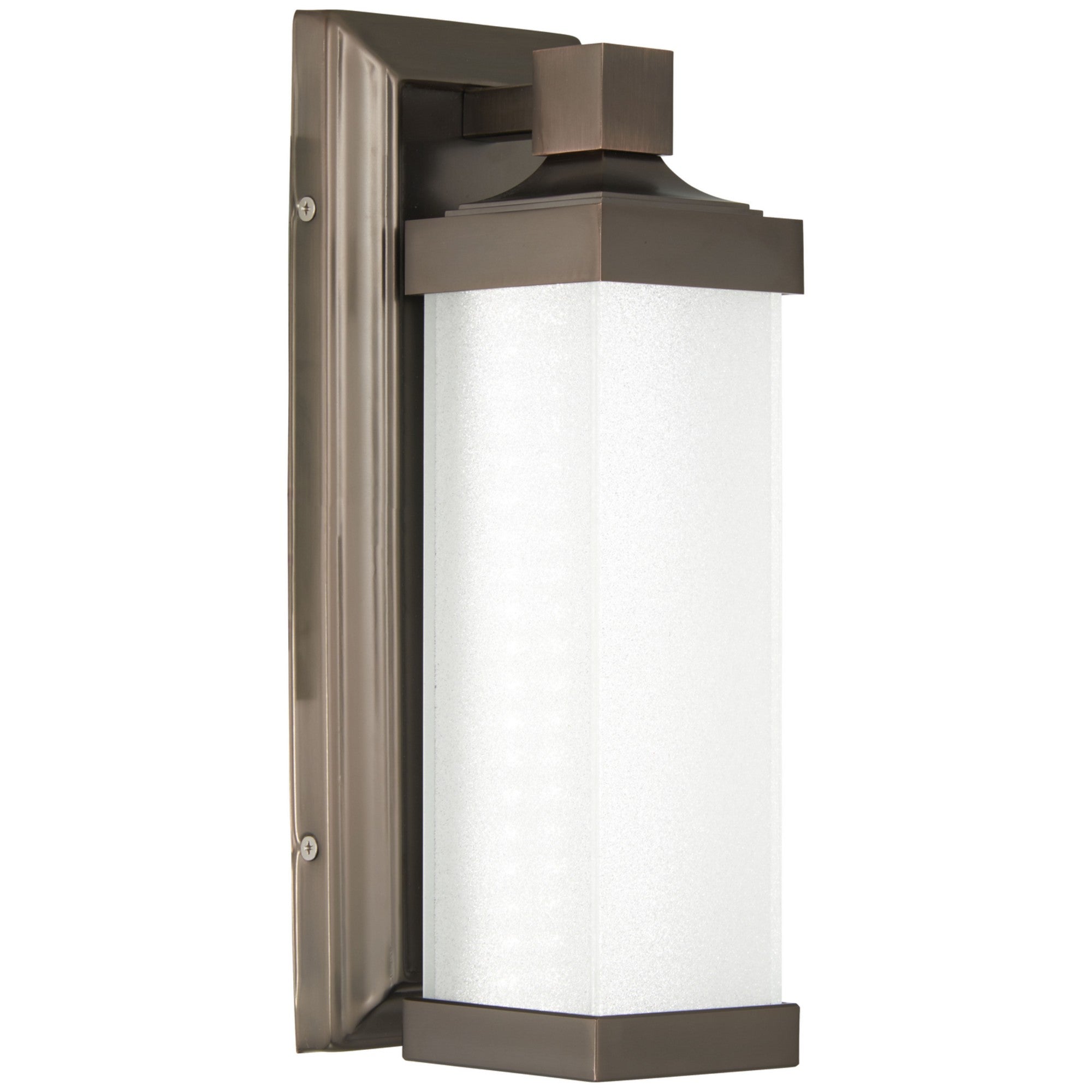 13 Inch LED Wall Light with Bronze Finish - Modern Indoor/Outdoor Lighting for Living Room, Bedroom, Patio & Garden Decor