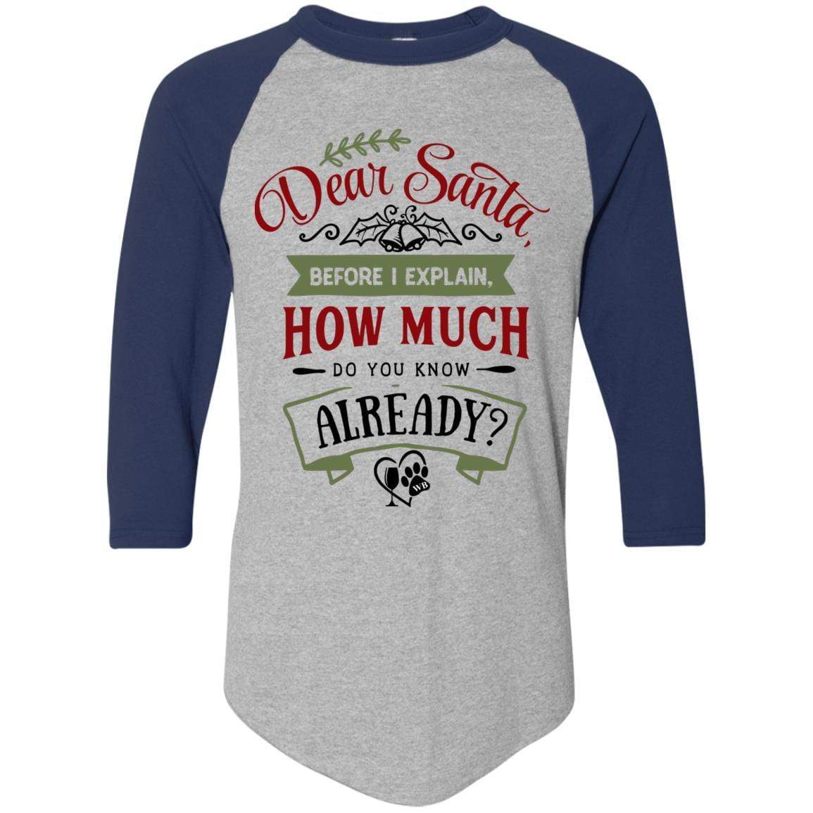 WineyBitches.Co Colorblock Raglan Jersey T-Shirt - Women's Fashion Casual Tee for Outfits, Lounge & Streetwear