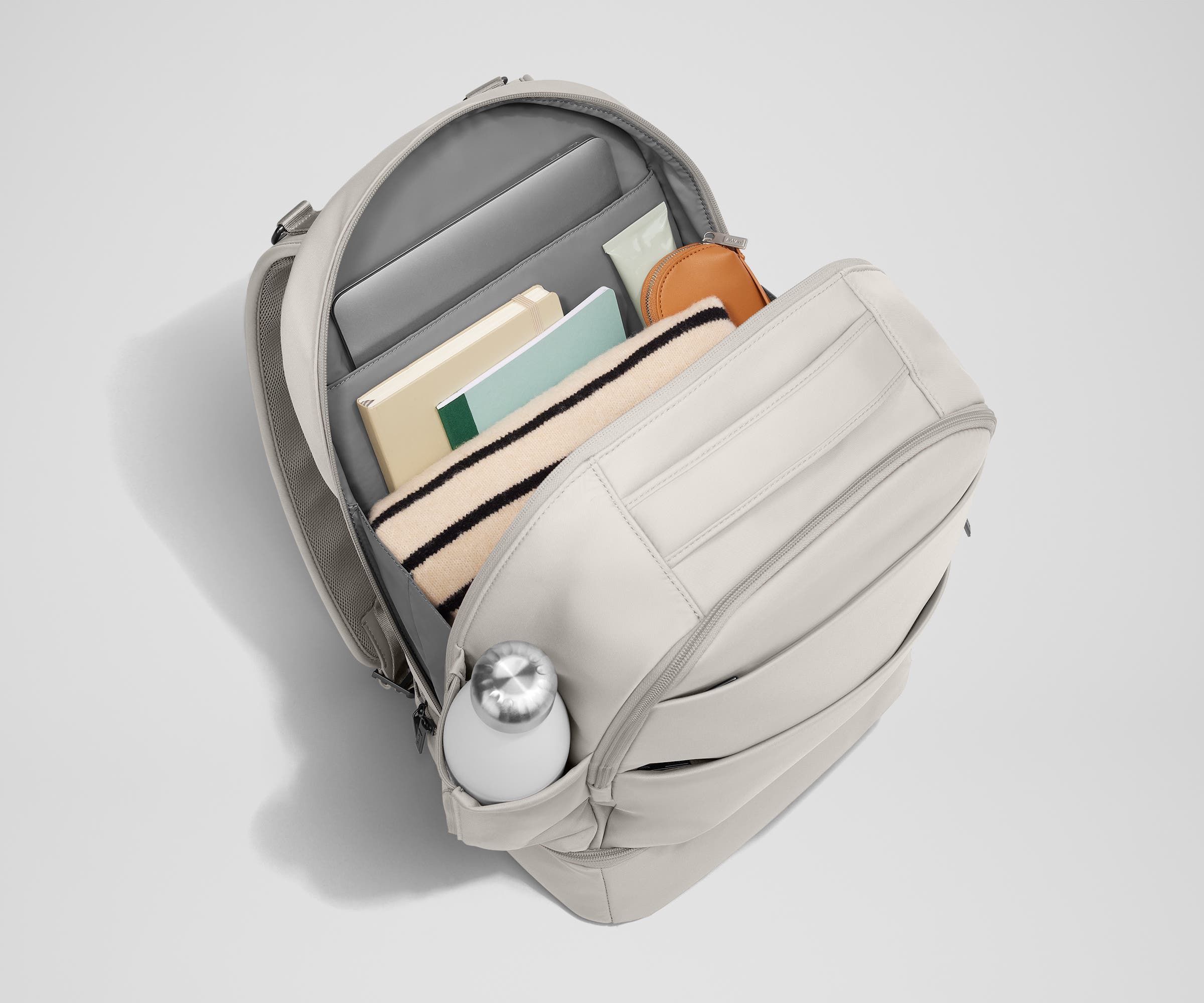 Premium Double Diaper Backpack - Spacious & Stylish Cloud Gray Baby Bag for Parents - Perfect for Travel, Daycare & Outdoor Adventures