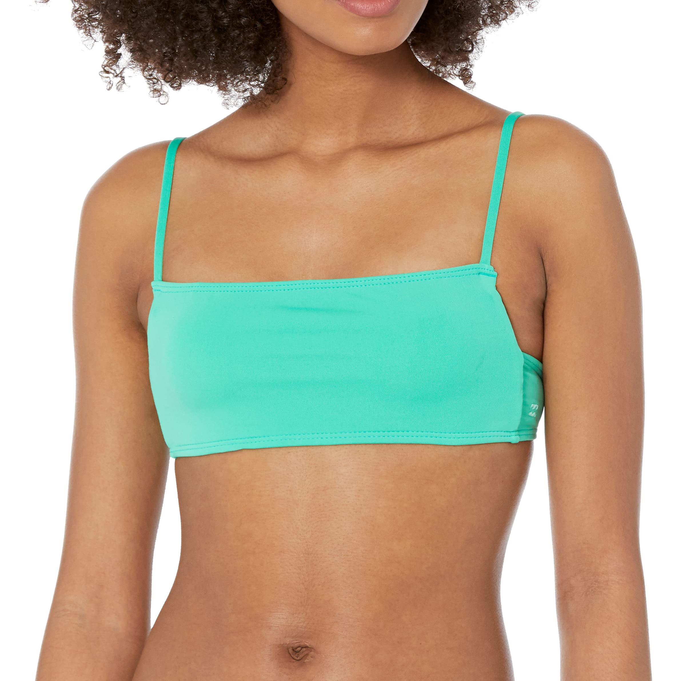 Billabong Women's Standard Sol Searcher Square Bralette Bikini Top - Comfortable Swimwear for Beach, Pool & Summer Vacations