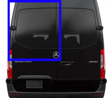 2019+ Mercedes Sprinter Van Fixed Window - Driver Side Rear Cargo Door Replacement (Part #SL119 F) | Durable OEM-Style Glass for Cargo Vans | Perfect for Delivery, Fleet & Commercial Vehicles