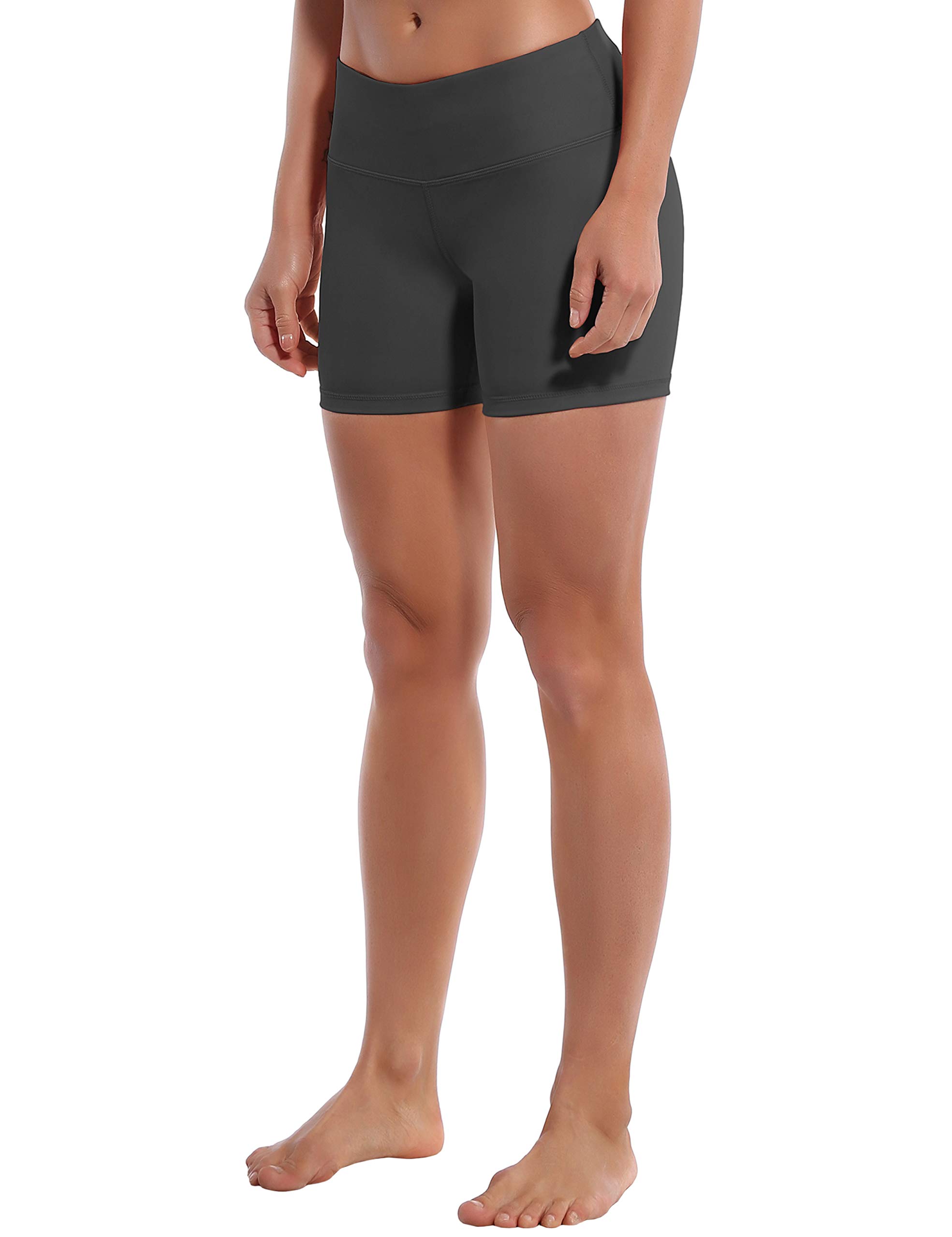 BUBBLELIME Women's High Waist Yoga Shorts with Tummy Control - 2.5